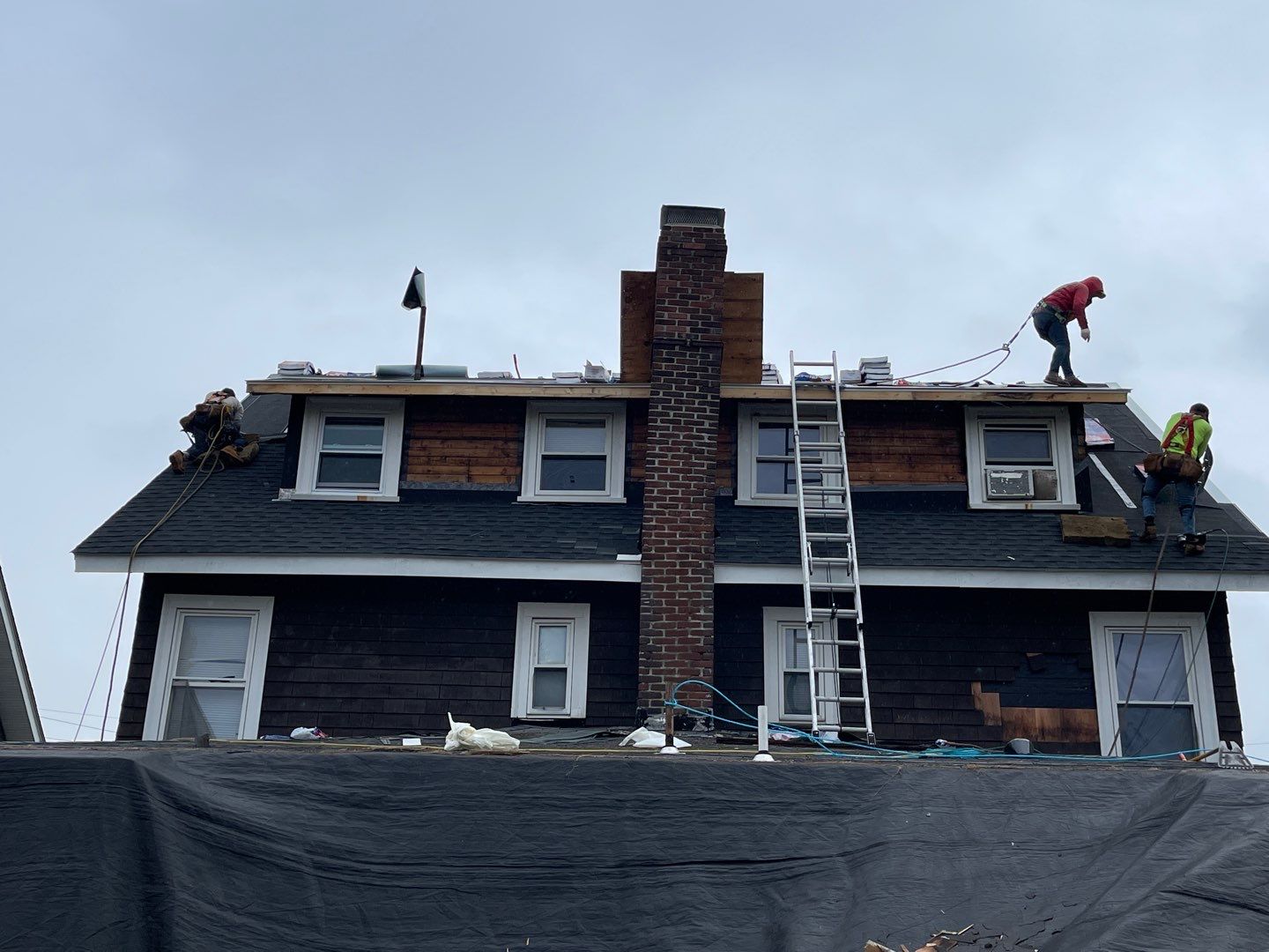Residential Roofing Installation using GAF Timberline HDZ by Sensible Home Solutions