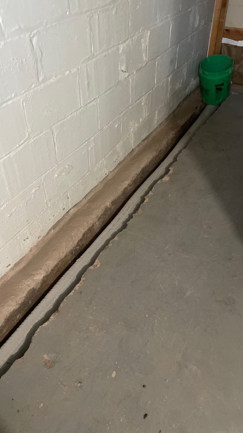 Basement Waterproofing for Kristi & Danny in St. Paul by Waterproofing Northeast