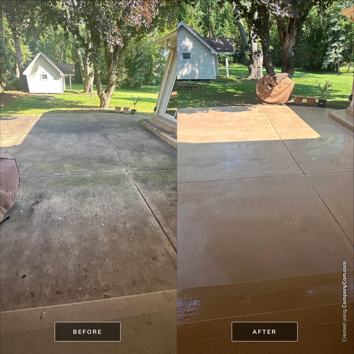 Project in Palatine by Simmons Power & Soft Washing