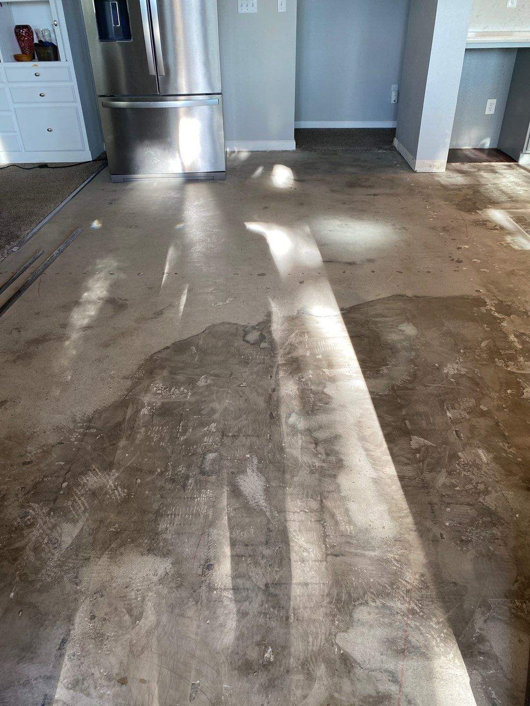LVP Flooring for newly remodeled kitchen in Newcastle. by Footprints Floors South Sacramento