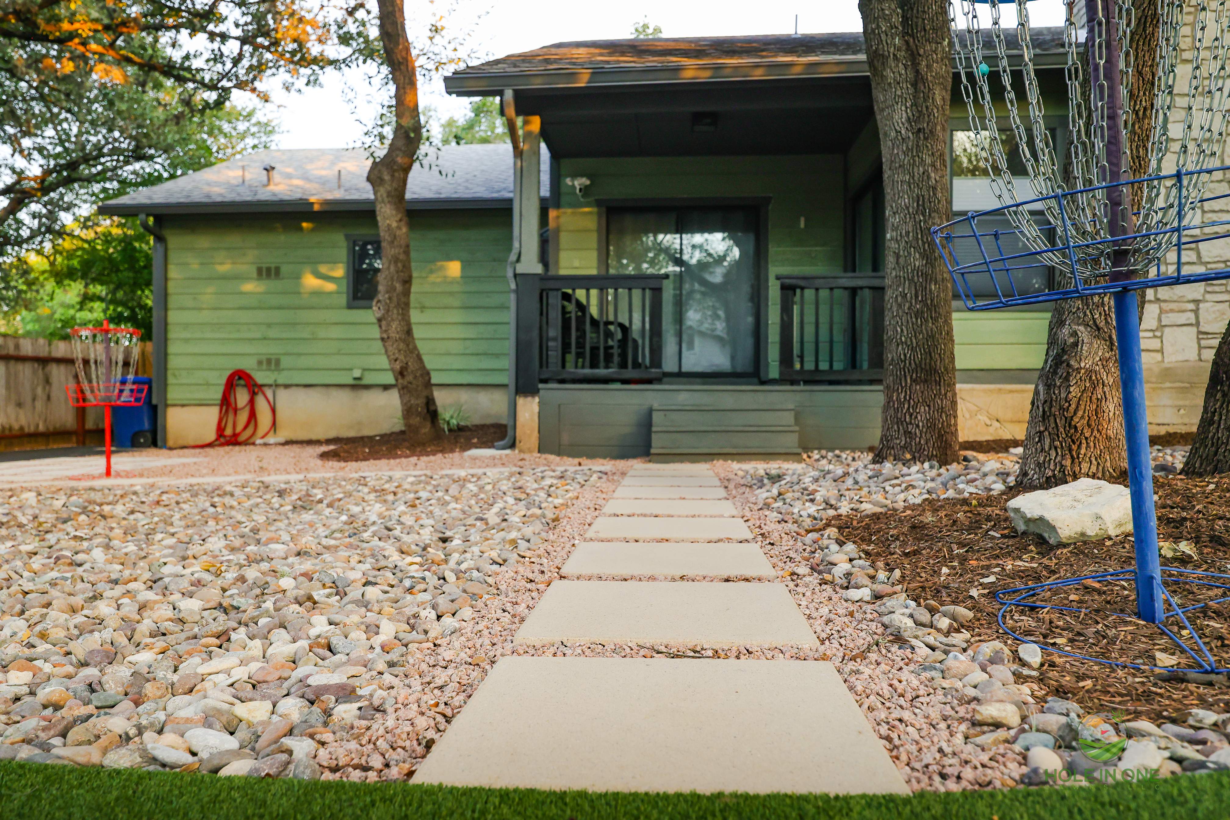 Pet Turf, Holland Paver Walkway & 2x2 Pavers | Green Springs Valley, San Antonio TX by Hole In One Lawns, LLC