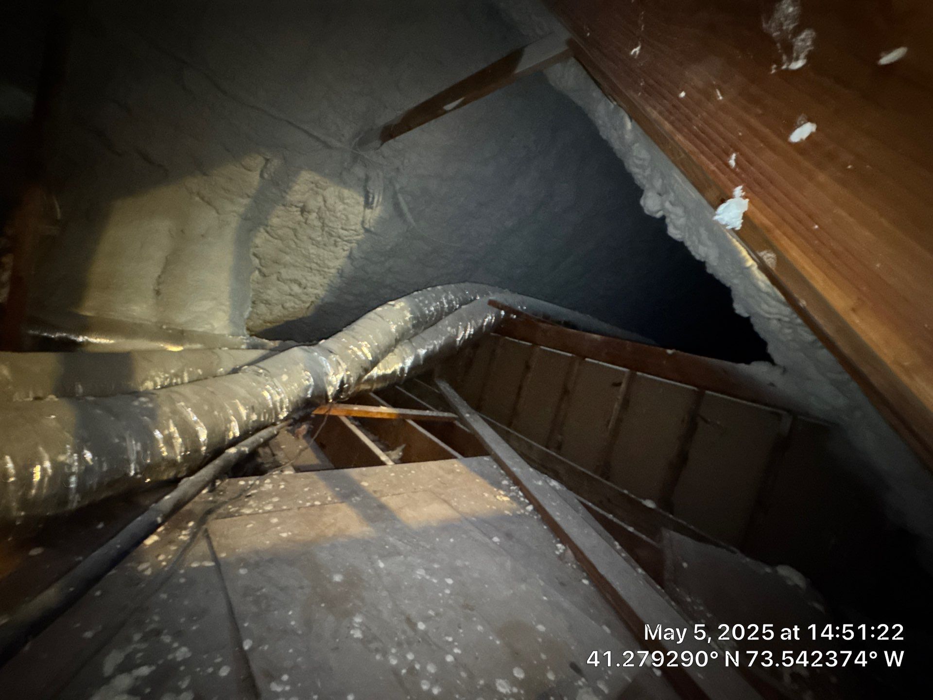 Project in South Salem by Healthy Home Energy & Consulting