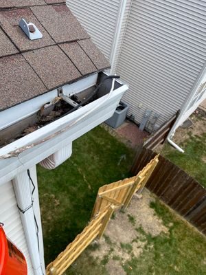 Turtle Shell gutter protection installation in Naperville, IL 60564, photograph 2