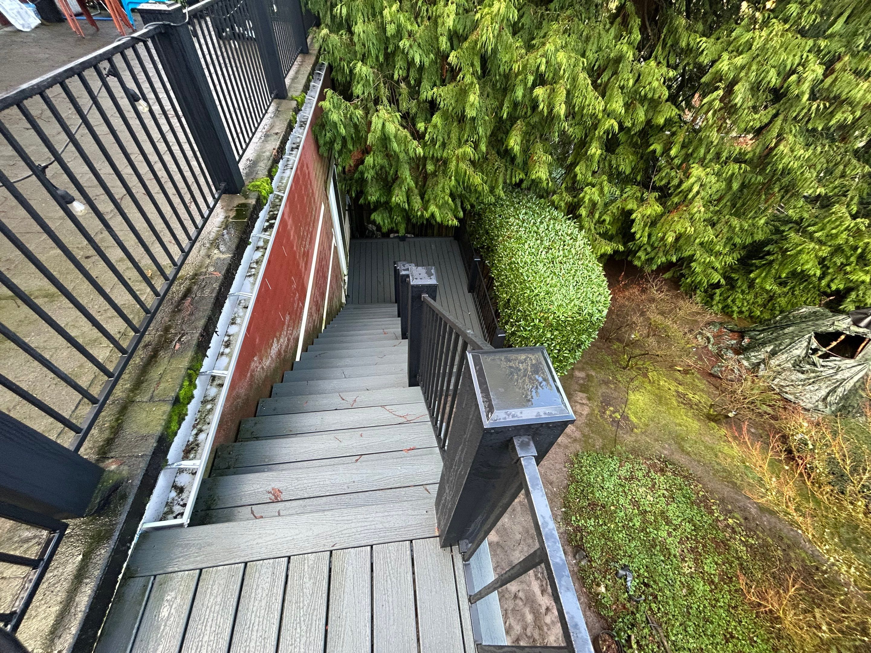 Trex Clamshell Deck in POrtland by Valiant Roofing, LLC