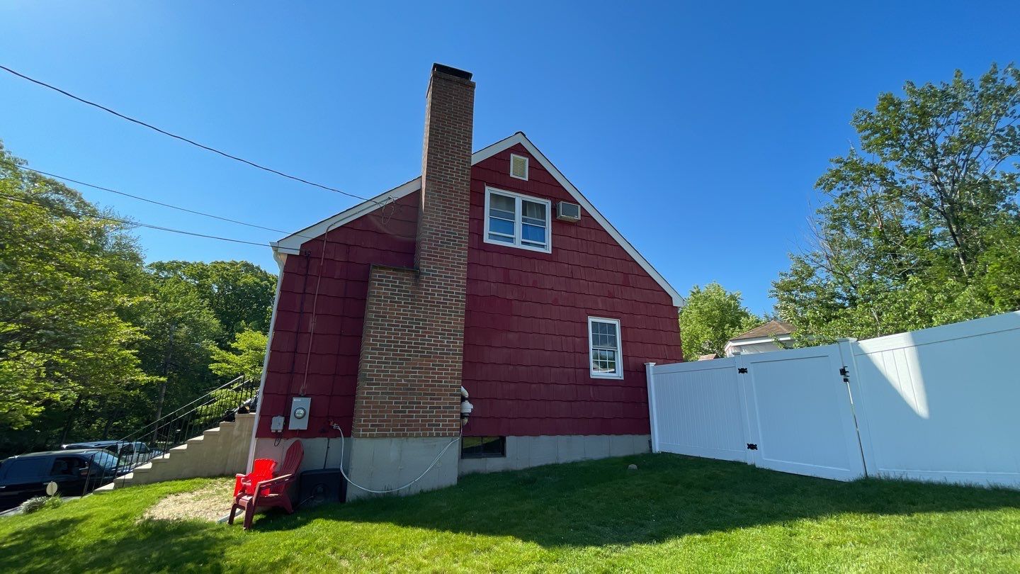 Siding Installation using Royal Building Products Rustic Red by A Plus Exterior