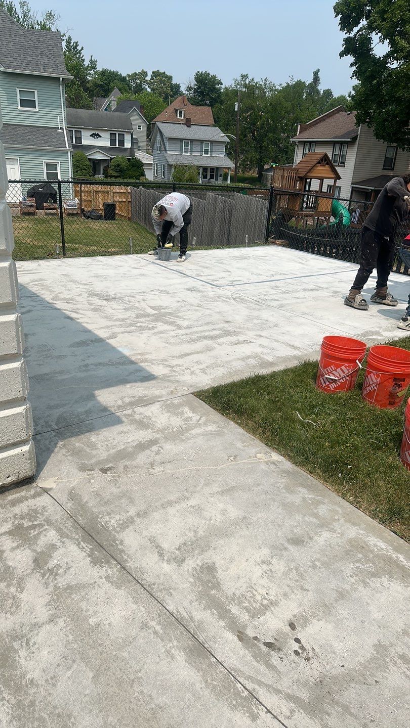 Driveway Project in Pittsburgh by Floors in a Day, Inc