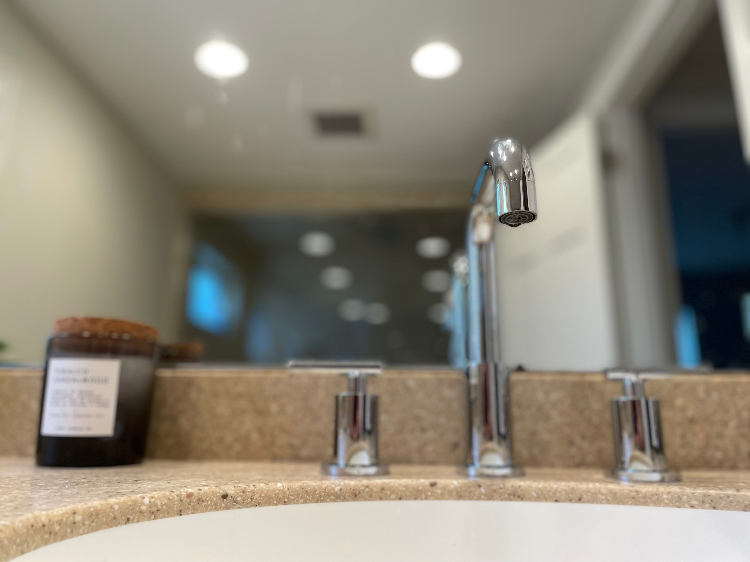 Bathroom Remodel using Customer Supplied Faucets by Stake Plumbing and Heating