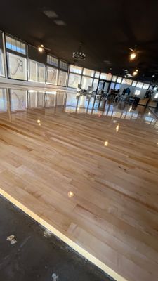 Hardwood Floor Refinishing