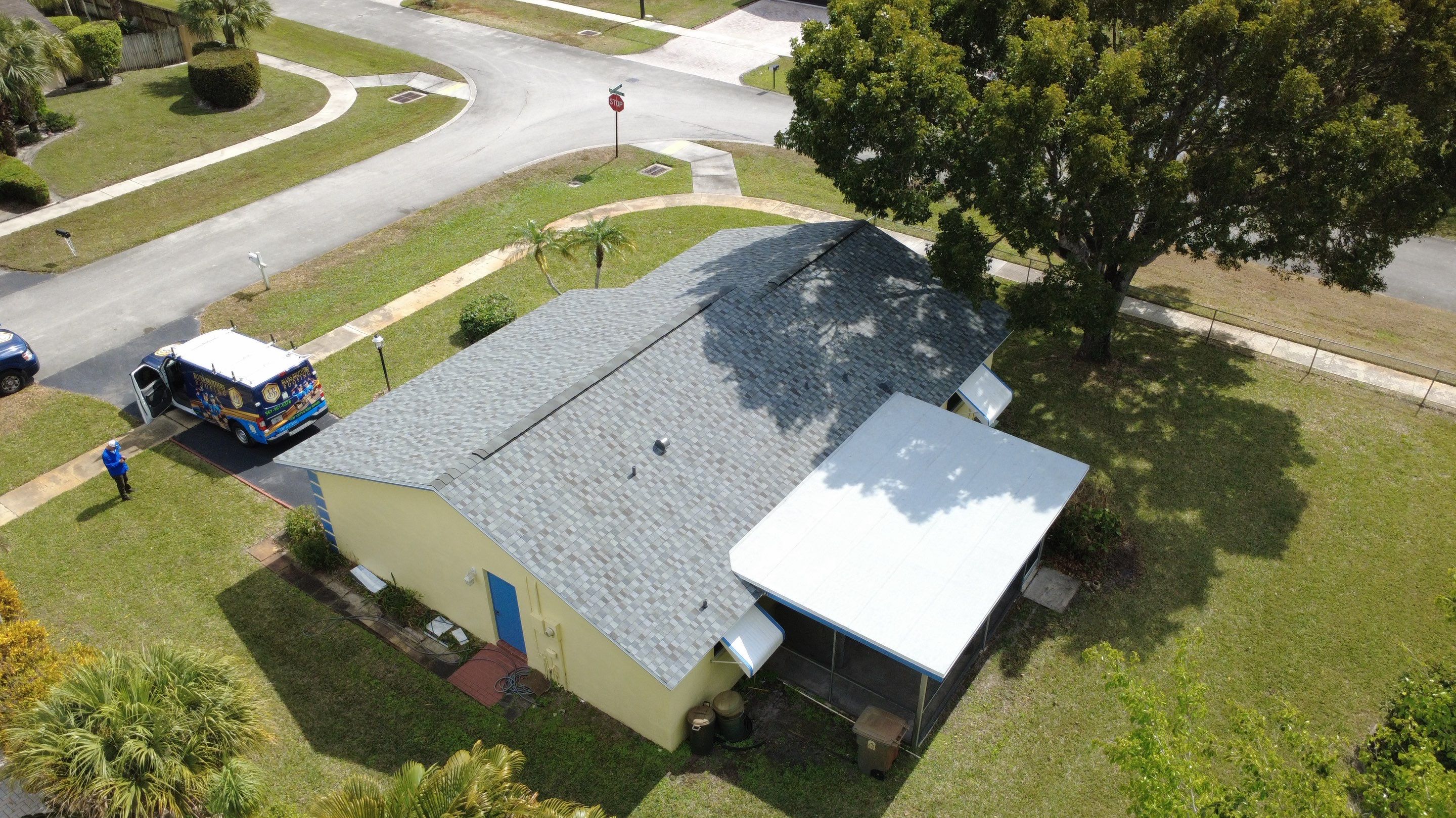 Residential Roofing Installation using GAF by BLUES BROTHERS ROOFING