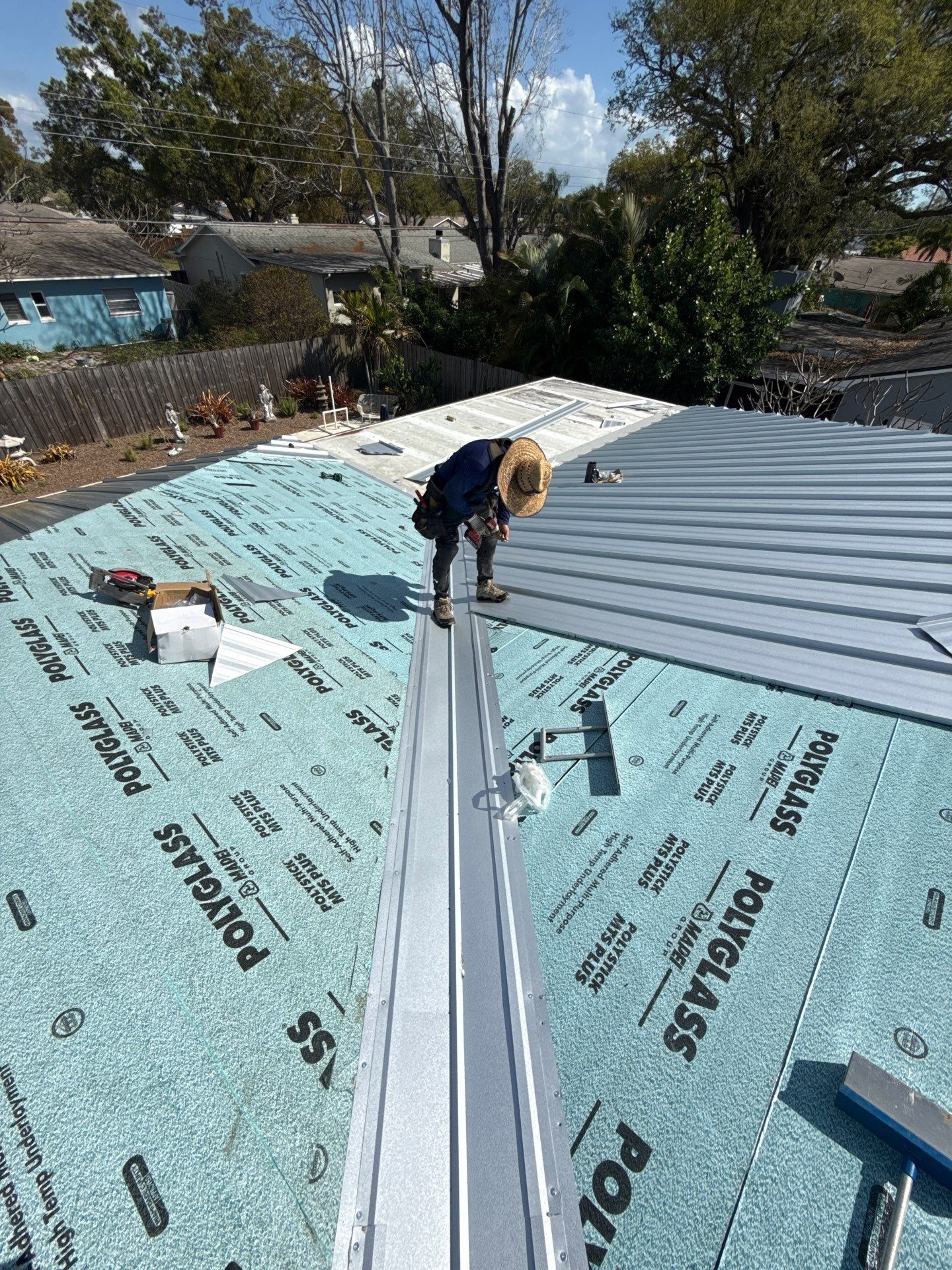 Project in St. Petersburg 33710 by Mitchell Roofing Company LLC