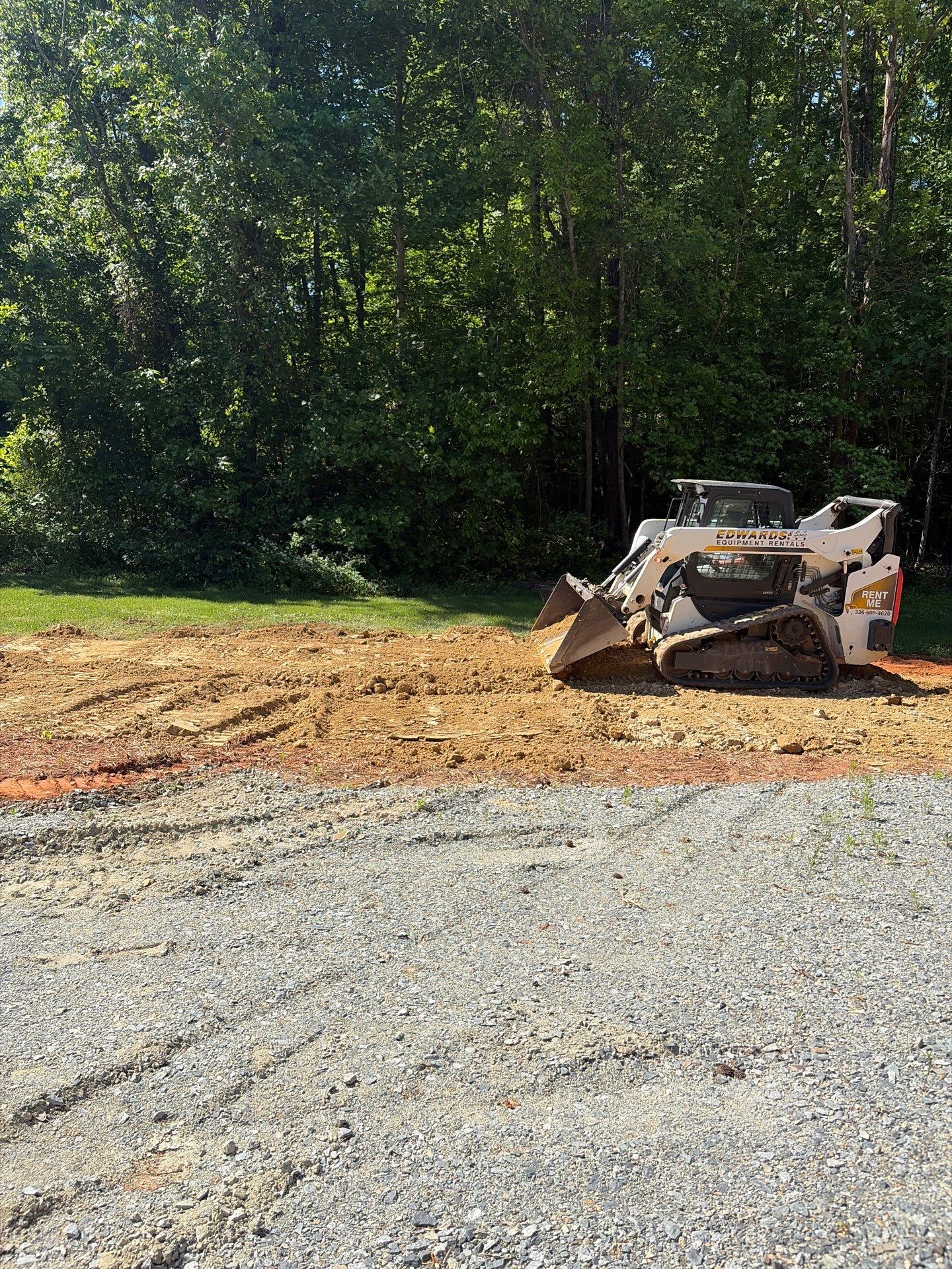 Residential Site Grading and Stormwater Drainage Installation in Thomasville by Four Oaks Grading and Septic, LLC