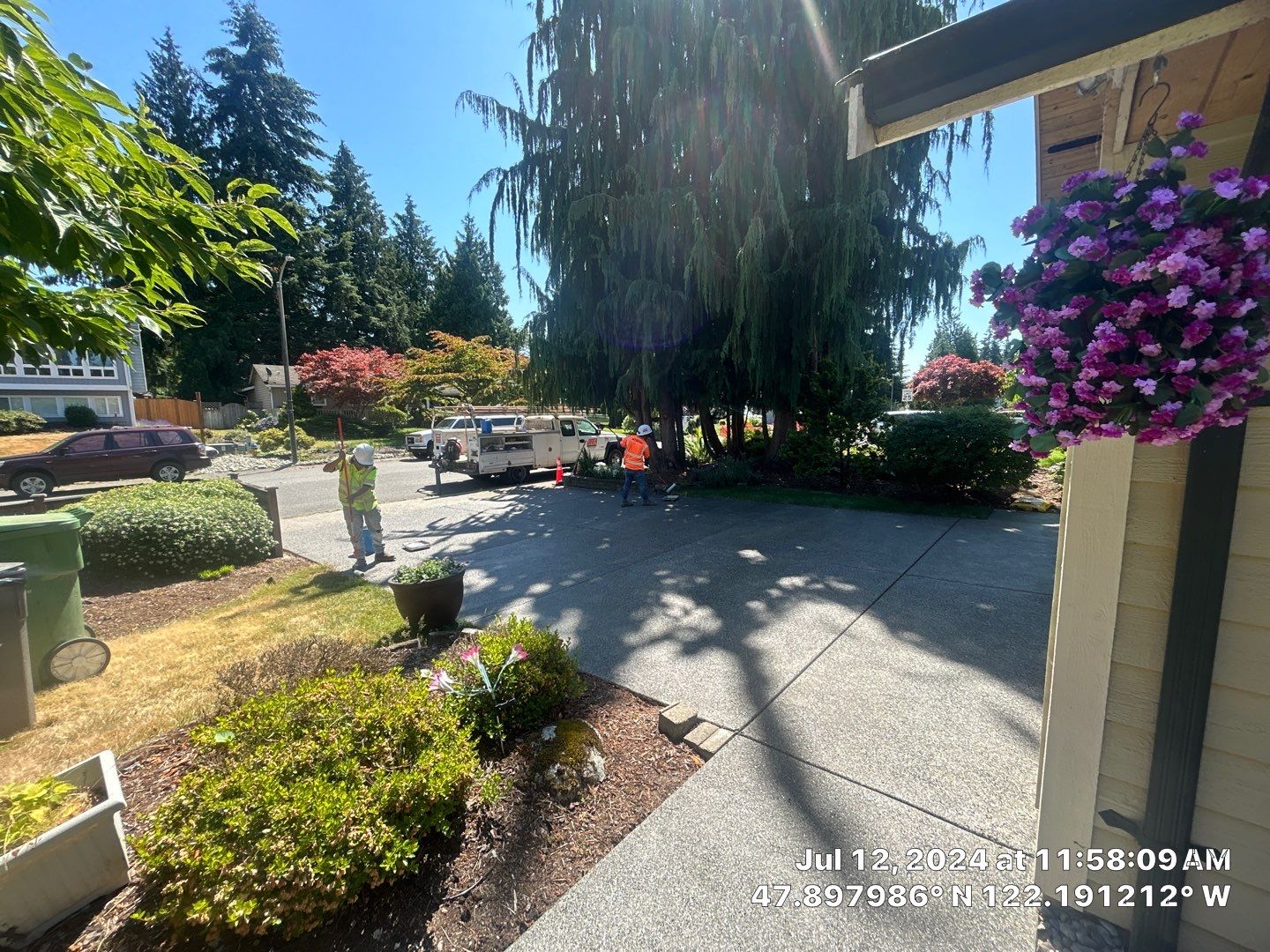 Joan | Concrete Driveway & Walkway   by Jireh Asphalt & Concrete Inc 