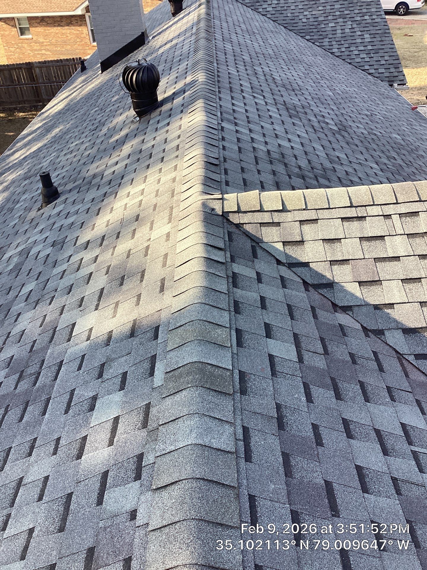 Residential Roof Replacement in Fayetteville, NC by Roofing Solutions