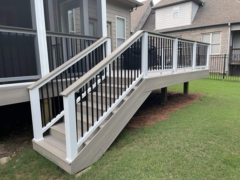 Tiffany Estates - Composite Deck Installation  by Pillar and Pine