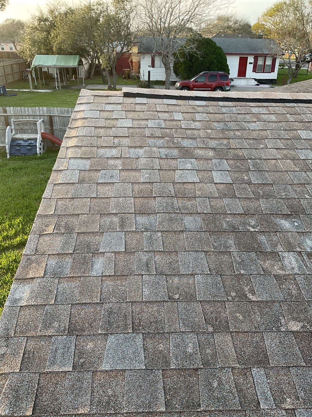 Residential Roofing Installation using GAF Natural Shadow by Lighthouse Roofing