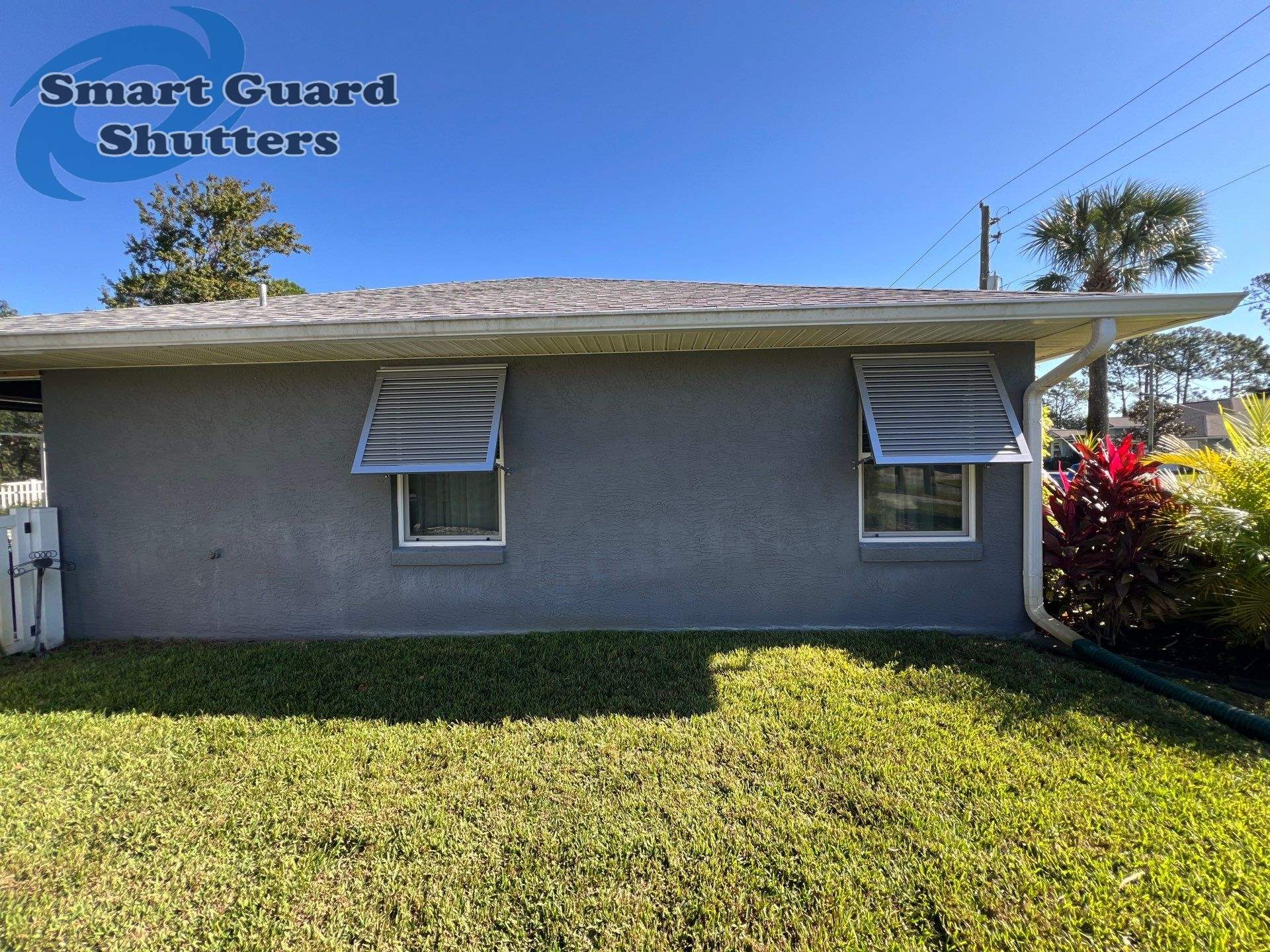 Decorative Bahamas in White Aluminium by Smart Guard Shutters
