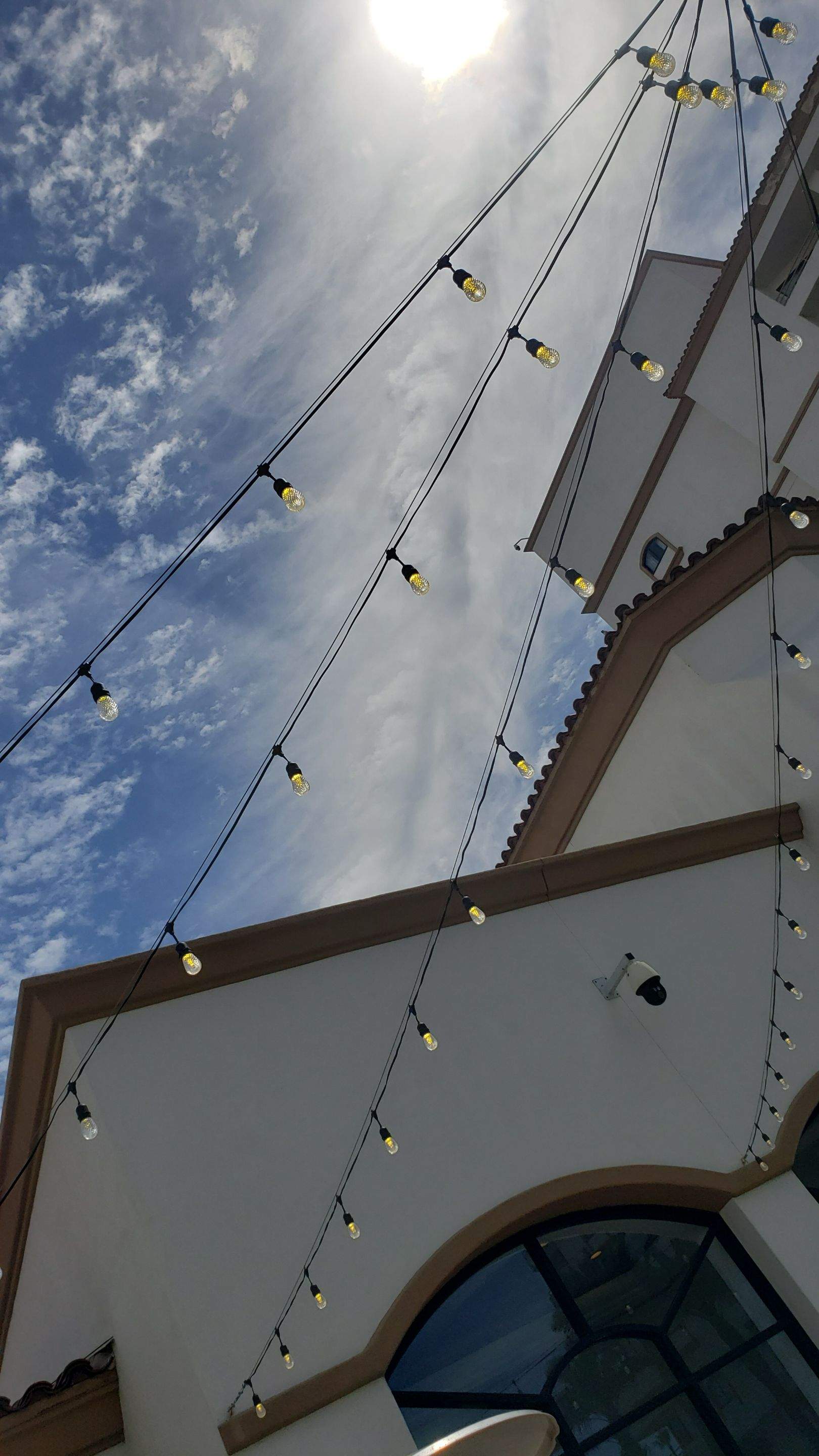 Hilton Waterfront Bistro Light Install by BrightLife Designs llc