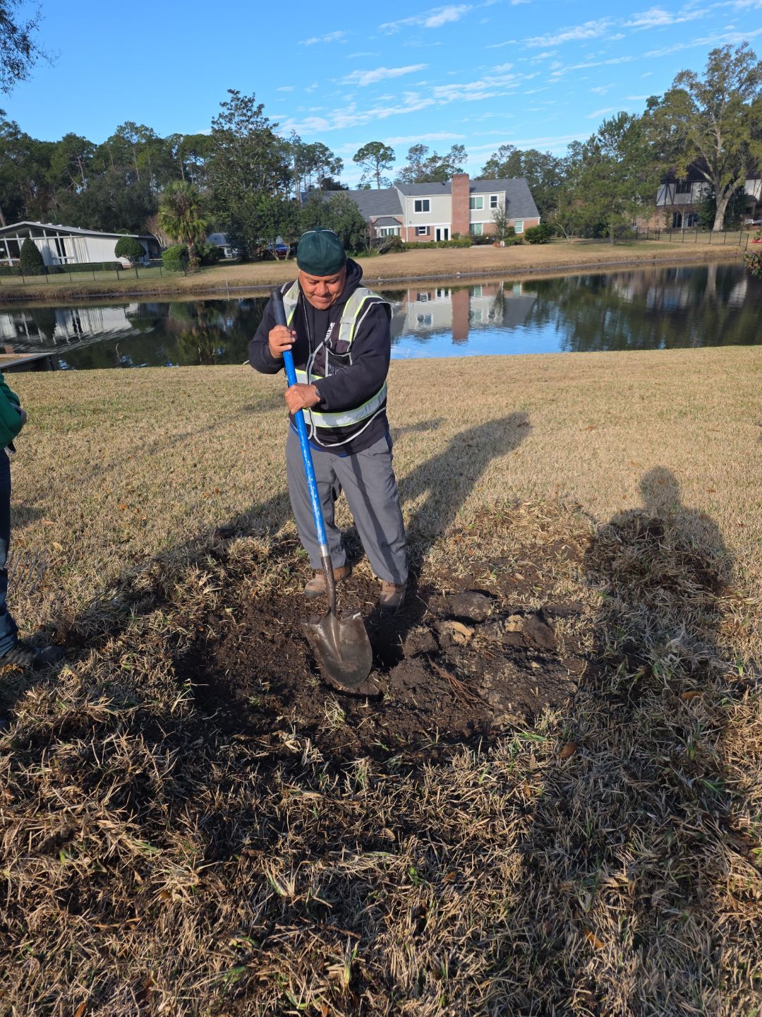 Deerwood Resident | Tree Install by ProGreen Services