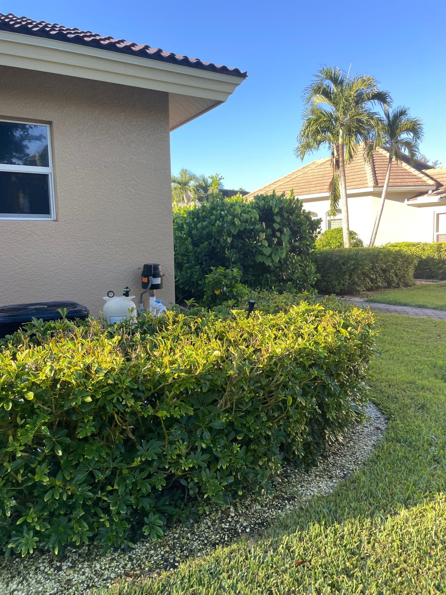 White Vinyl Soffit Installation in Fort Myers FL by Gutter Professors