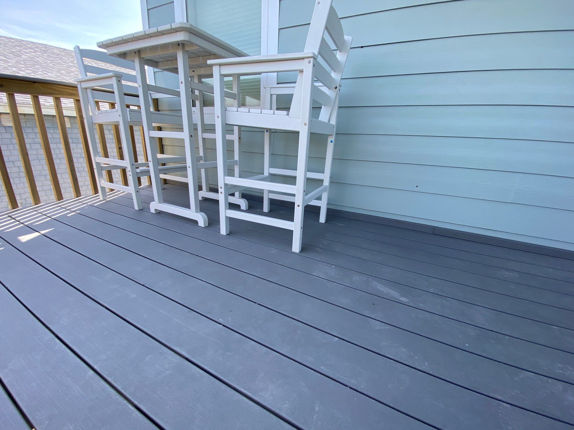 Port A Beachfront Multilevel Deck by Bayfront Roofing and Construction
