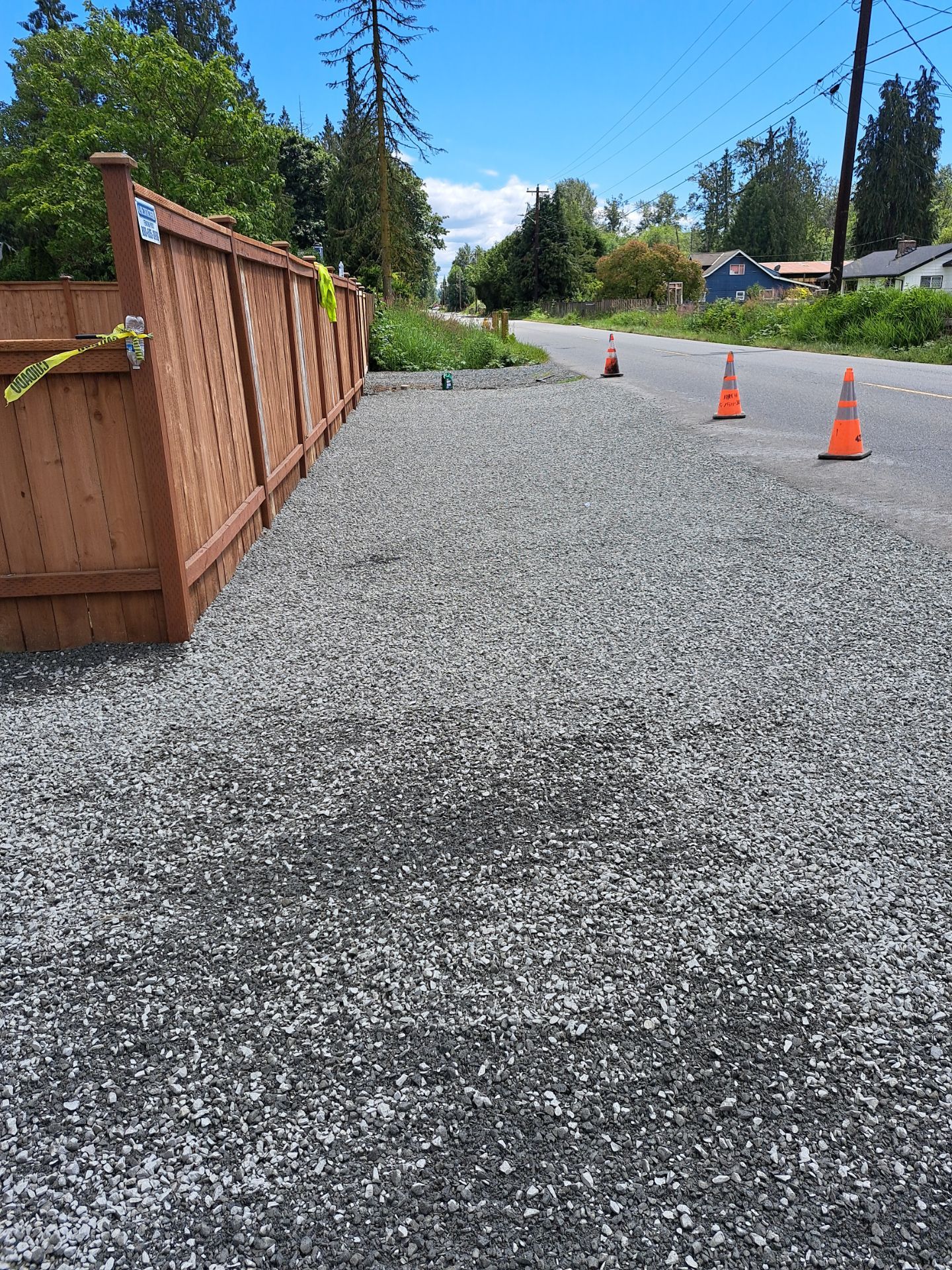 Connie G. Pavers Patio and Gravel Driveway by Jireh Asphalt & Concrete Inc 