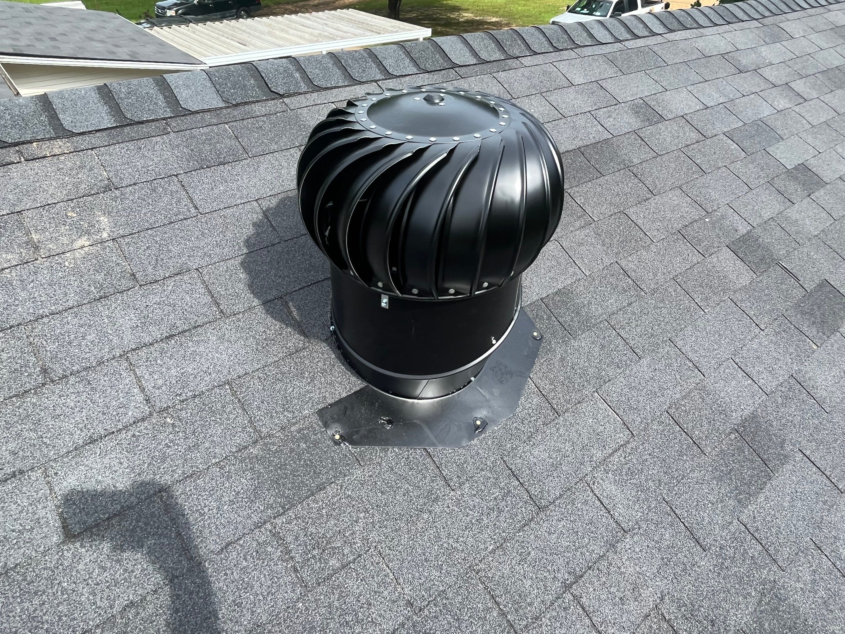 Residential Shingle Reroof using CertainTeed XT25: Moire Black by Hostetler Roofing