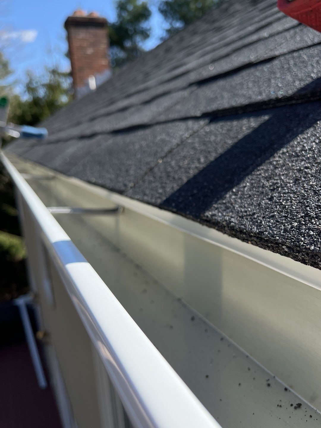 Residential Roofing Installation using onyx black by A Plus Exterior