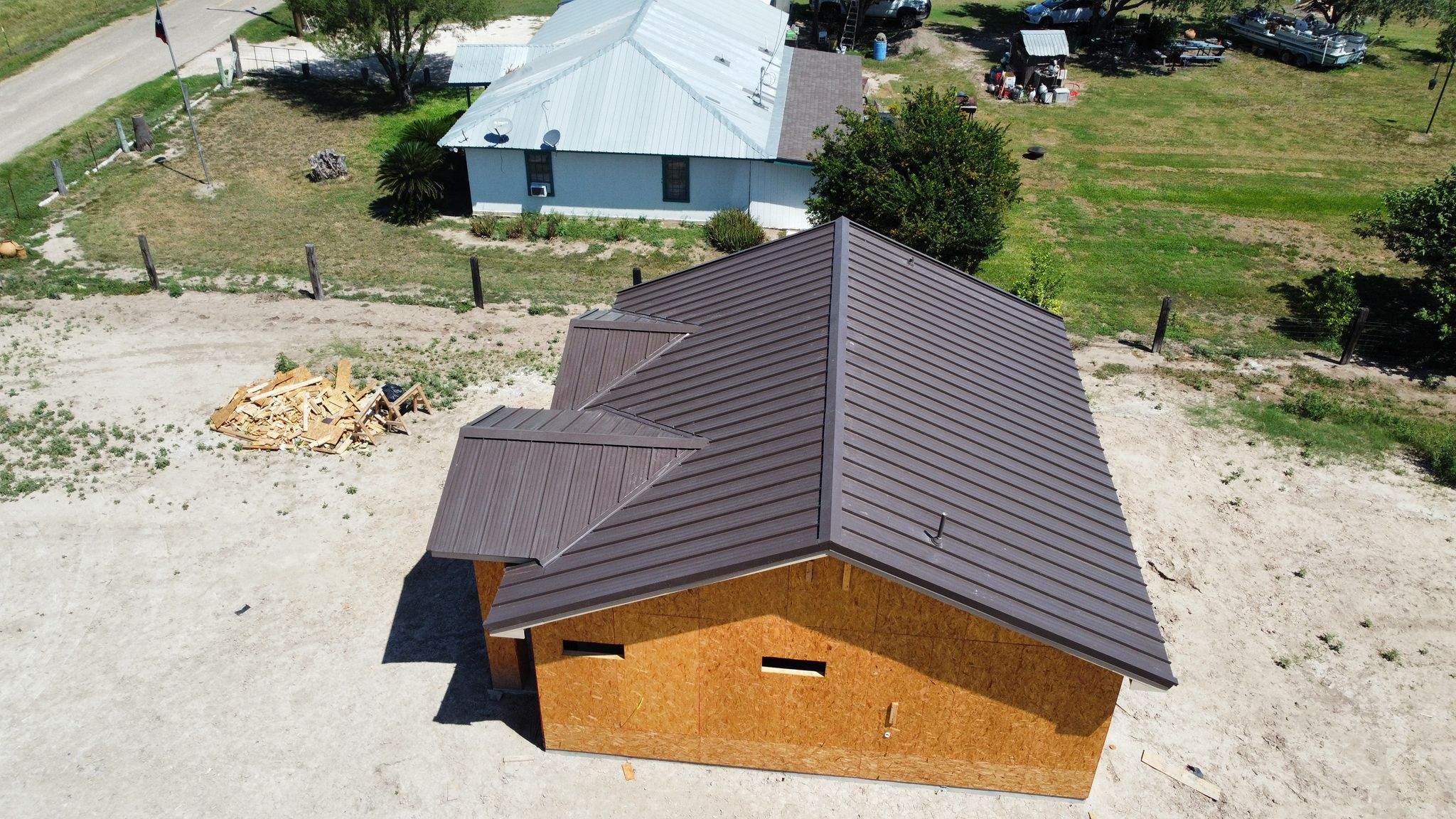 Project in Mercedes by Marva Roofing