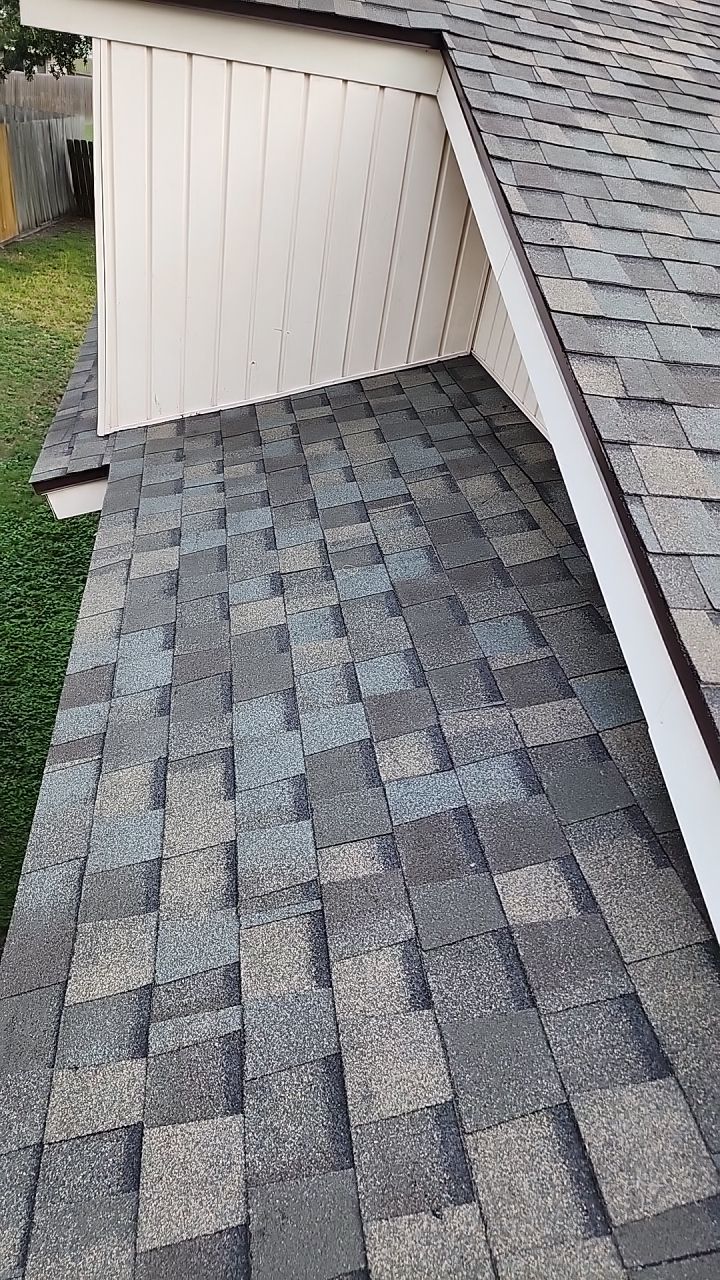 Full Roof Replacement using Certainteed Landmark Weatherwood by Galvan Roofing and Construction