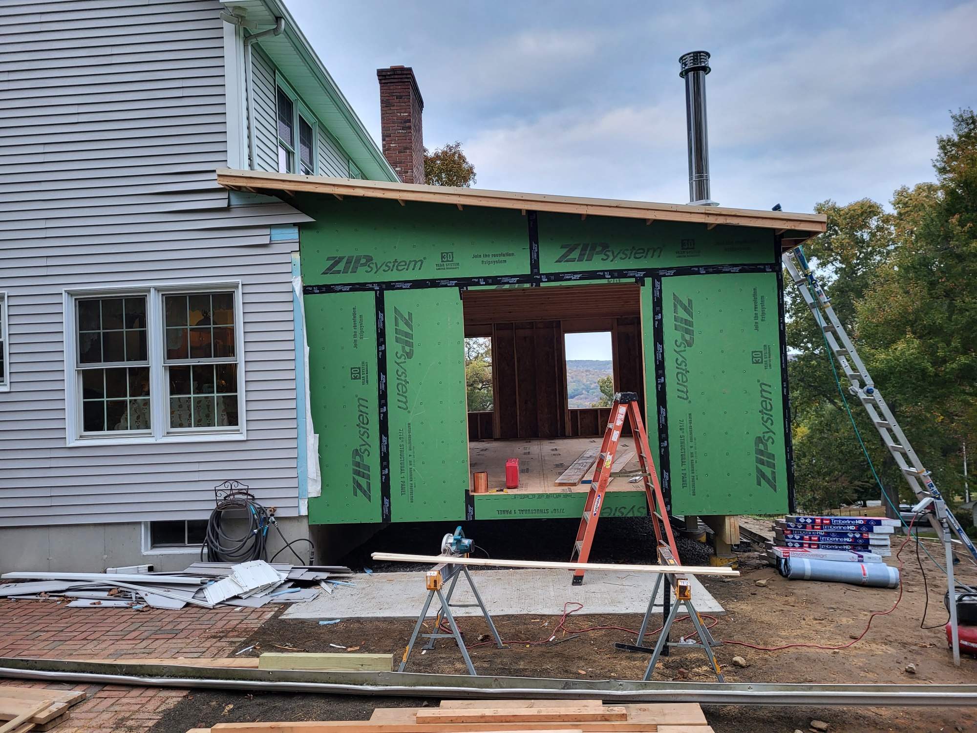 Siding Installation using certainteed monogram 4" double 4 by A Plus Exterior