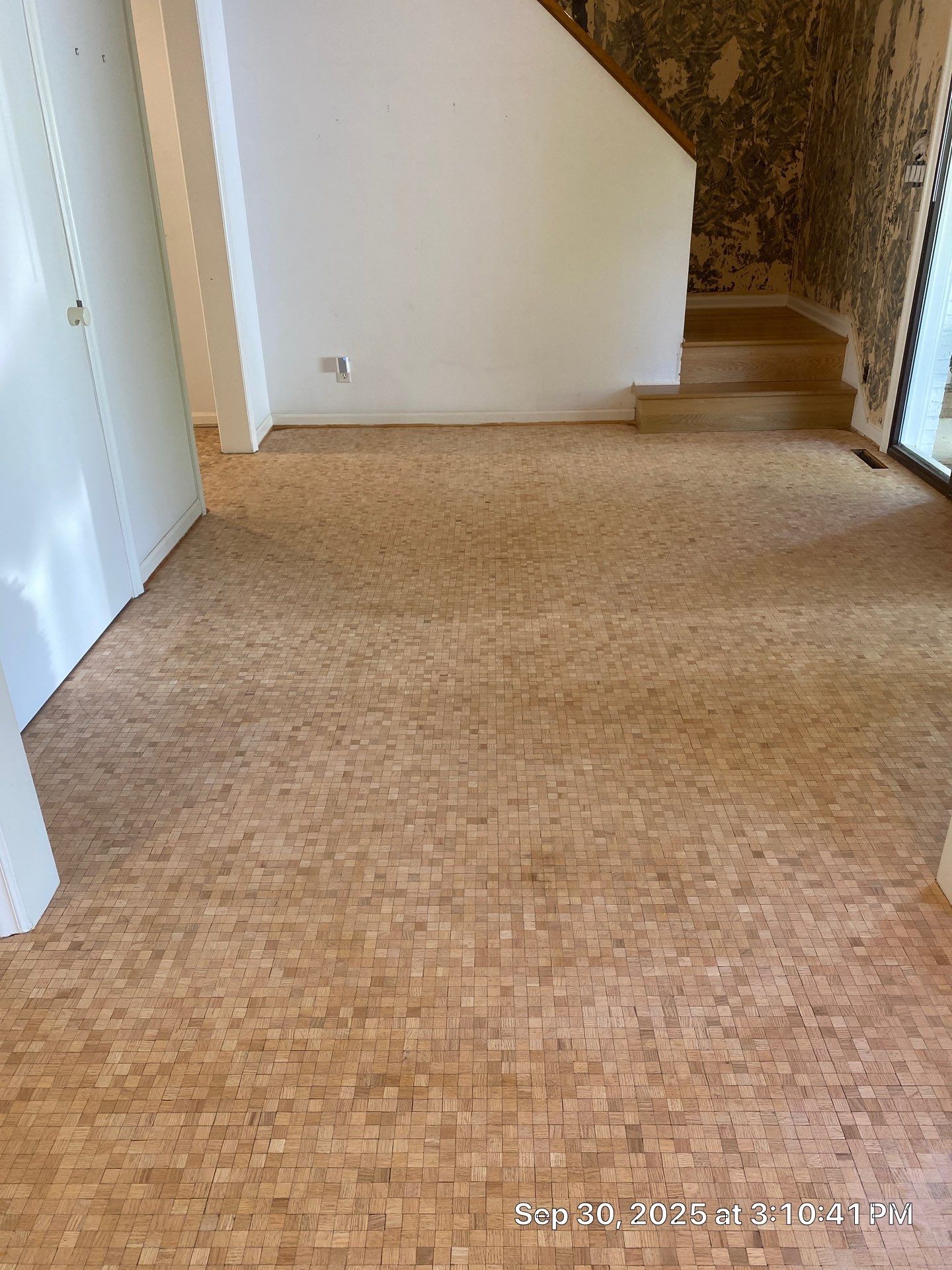 UNIQUE MID CENTURY MODERN Square Wood Tile Floor by RTBaldwin Hardwood Floors