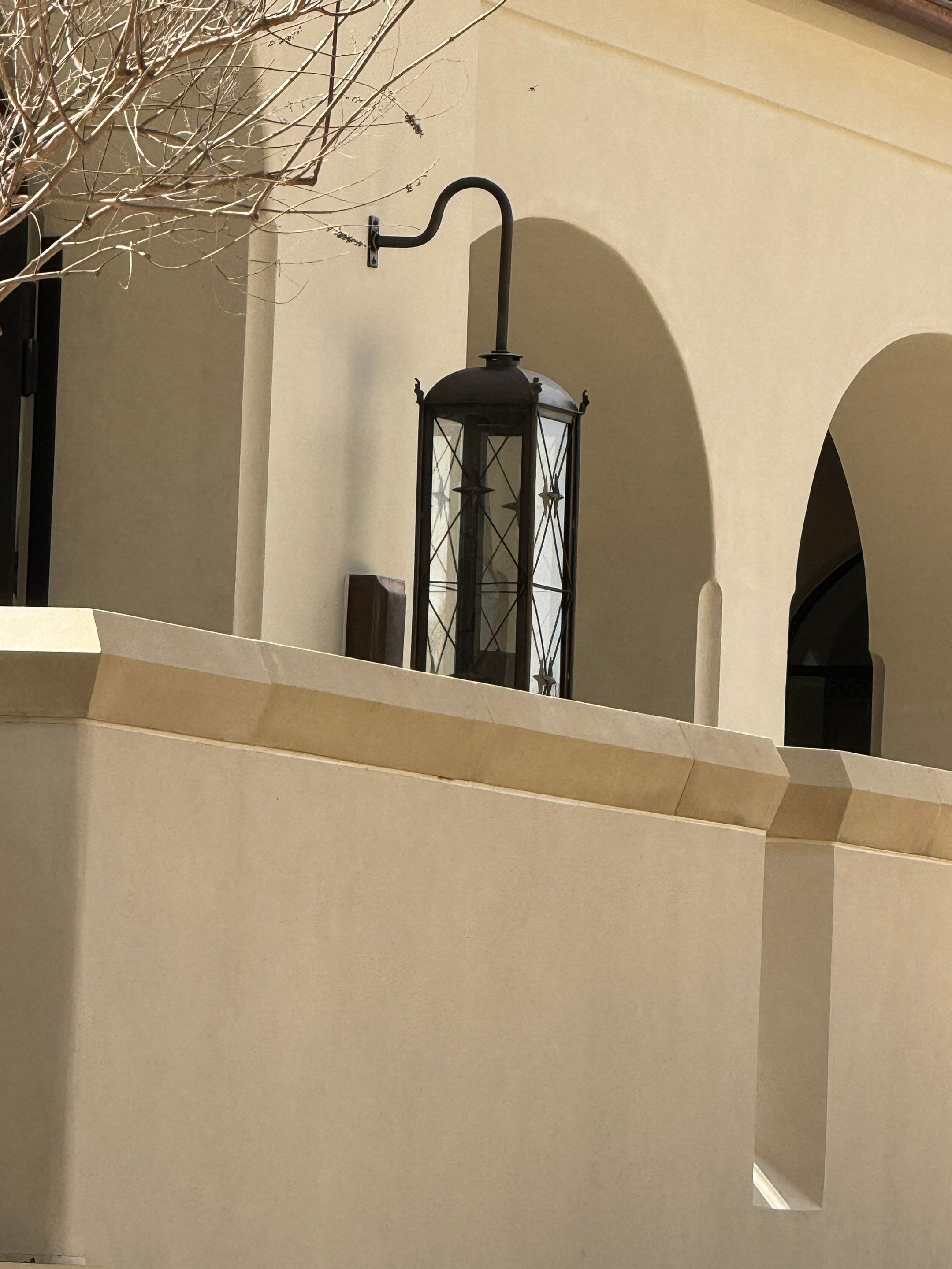Custom Bronze Lantern and Outdoor Lighting Installation in Dallas by Solara Custom Living
