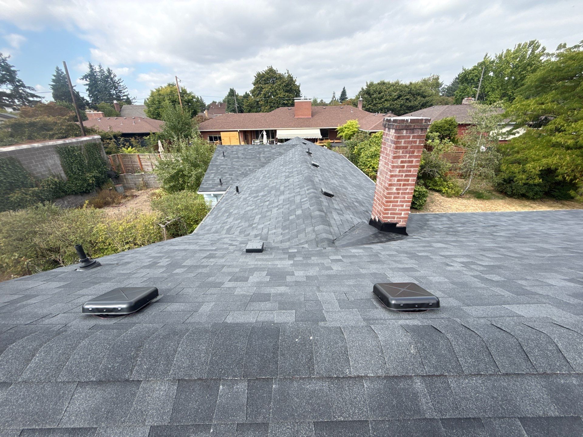 Project in Portland by Tom Leach Roofing