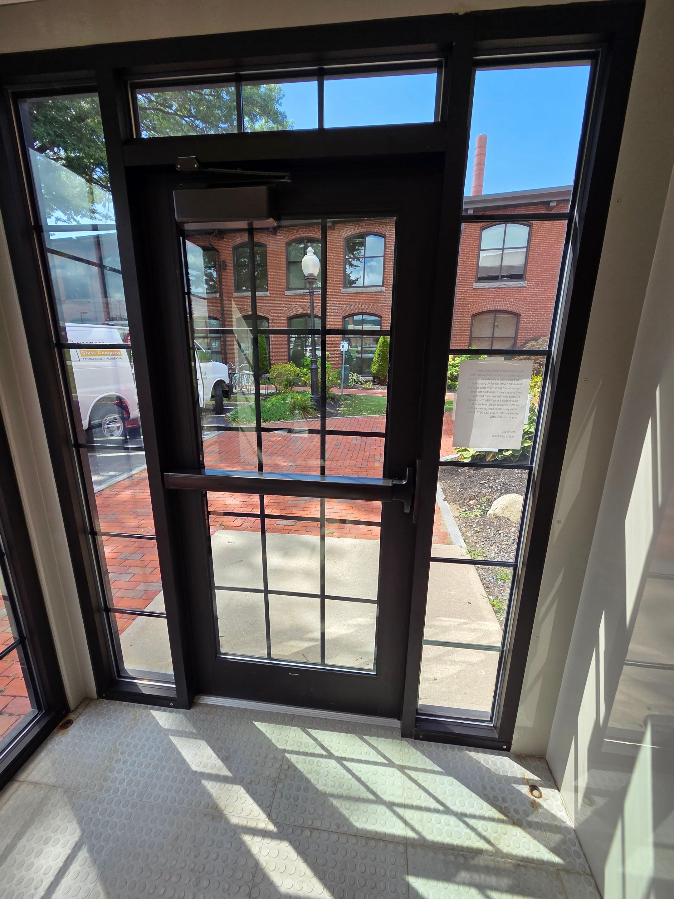 ATM Door Glass Replacement by Cheshire Glass Company