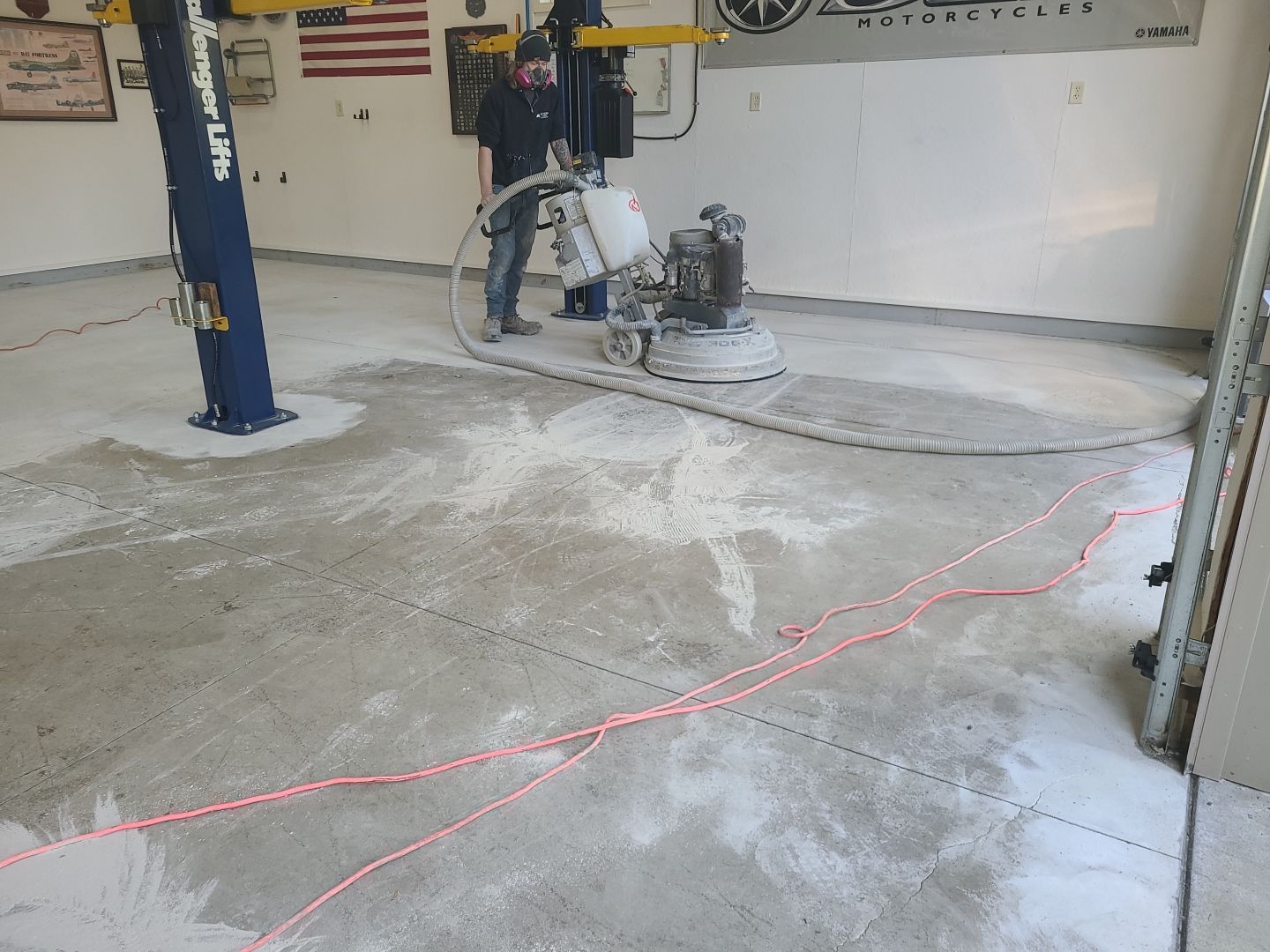 Large Garage in Mt. Everest - Vienna, OH by Alexander Concrete Coatings