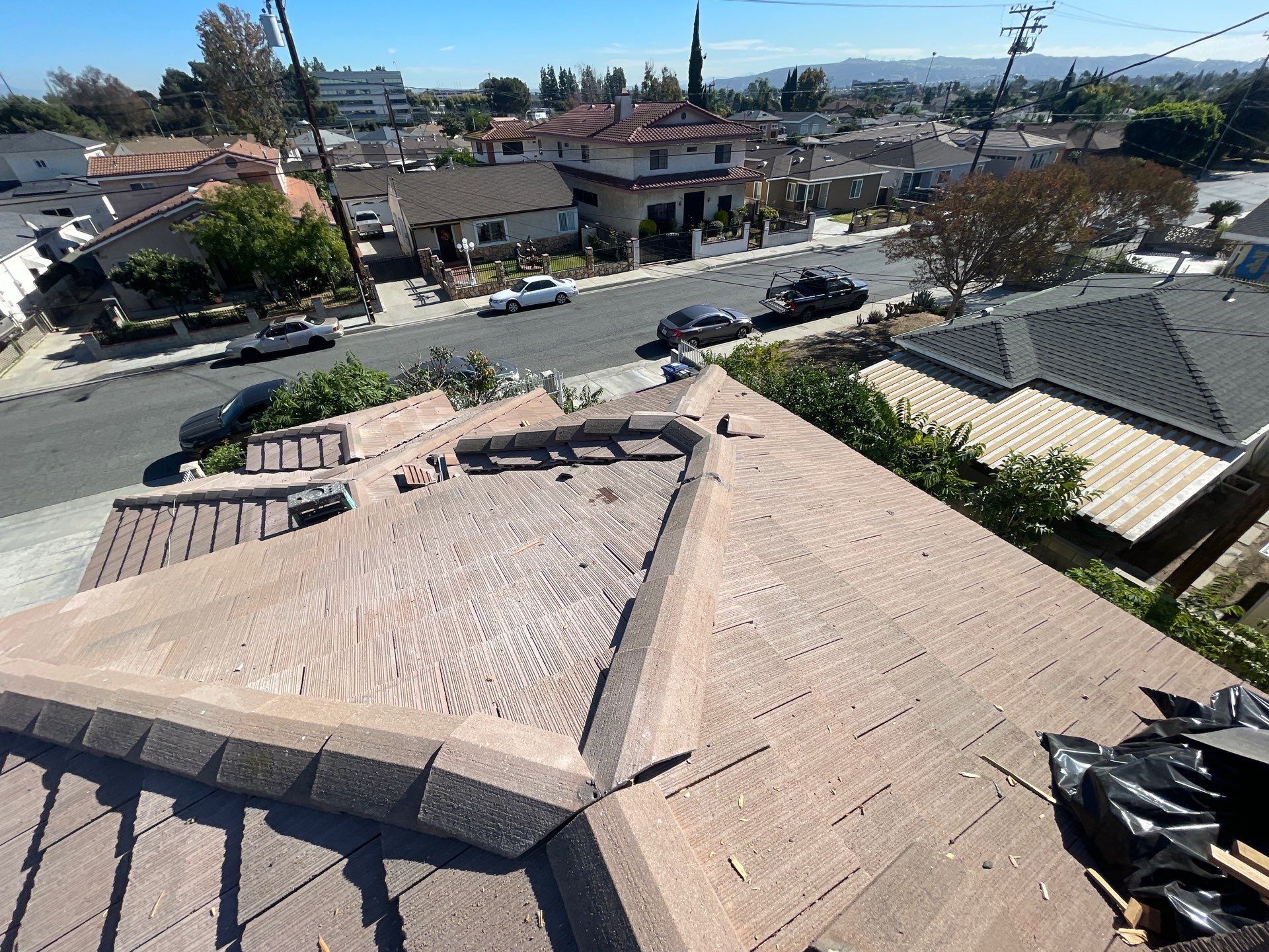 Tile Roof Reset Project - Rosemead CA 91770 by Epic Roof Replacement