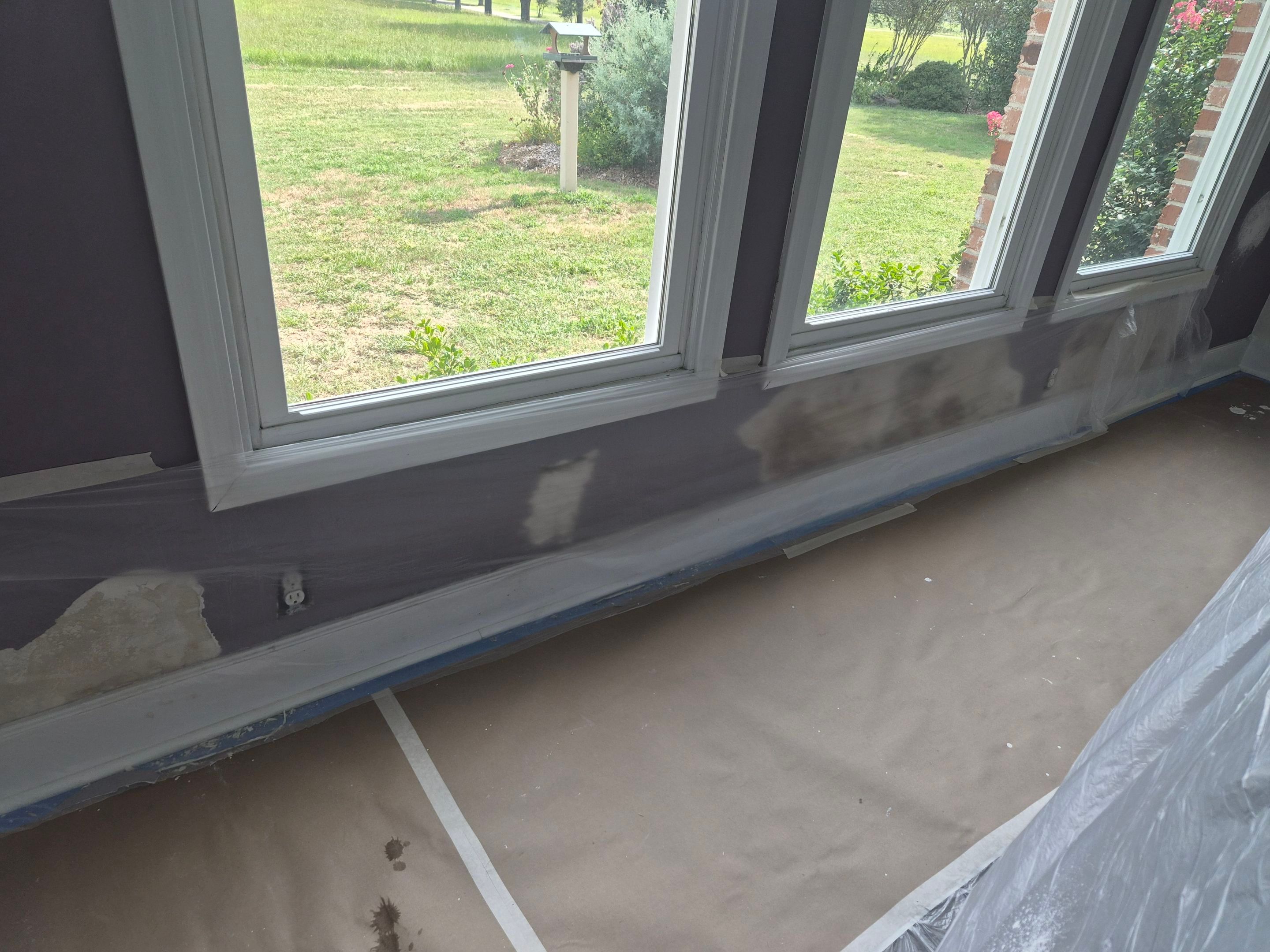 Extensive Interior Repair & Repaint in Tyler TX by Quality Coats Painting