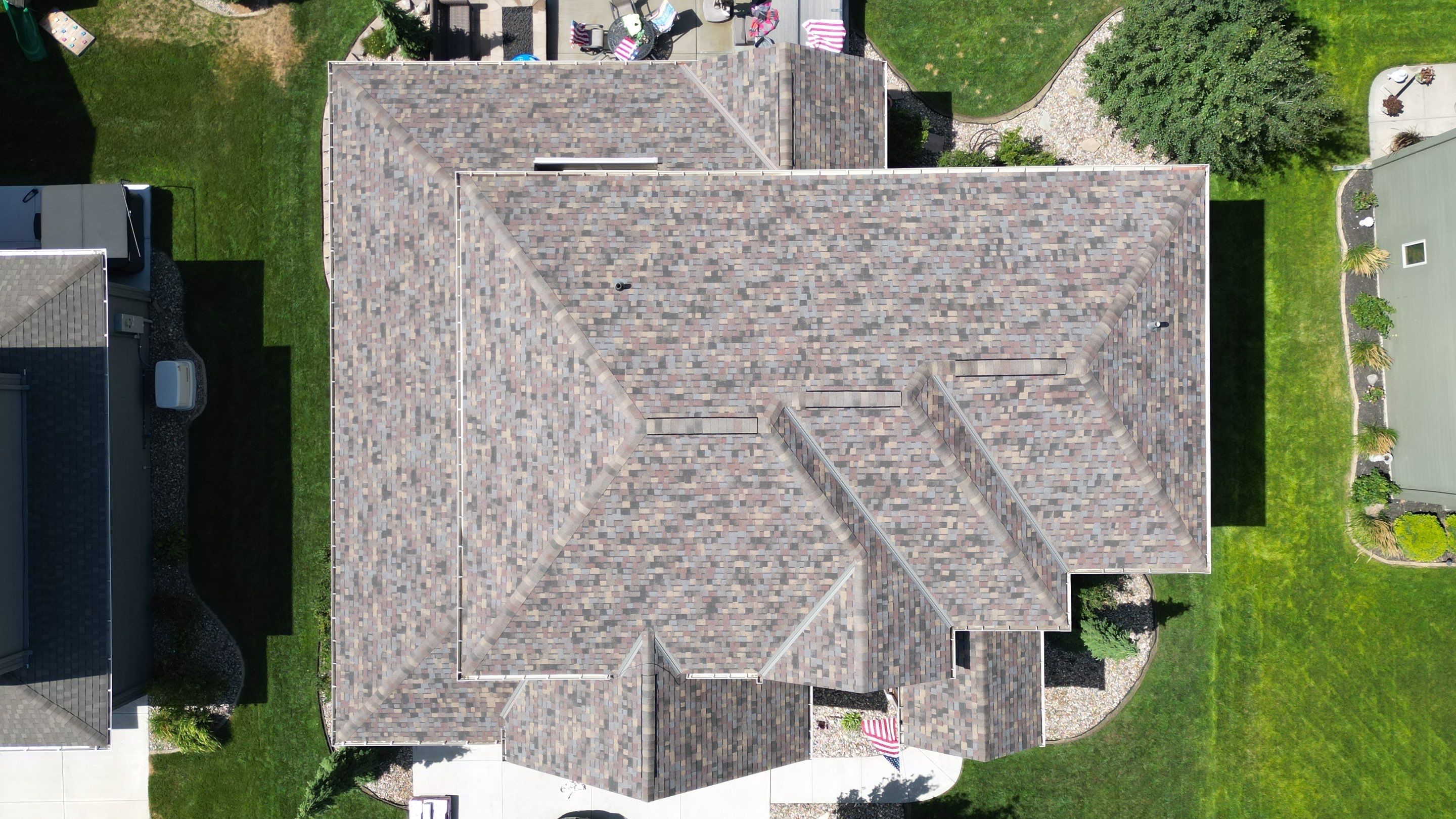 Residential Roofing Installation using Owens Corning Duration Summer Harvest by Lightning Exteriors