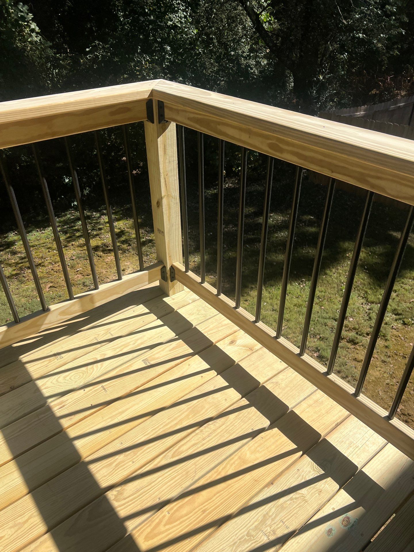 Wood Deck Build in Duluth, GA by Nelson Exteriors
