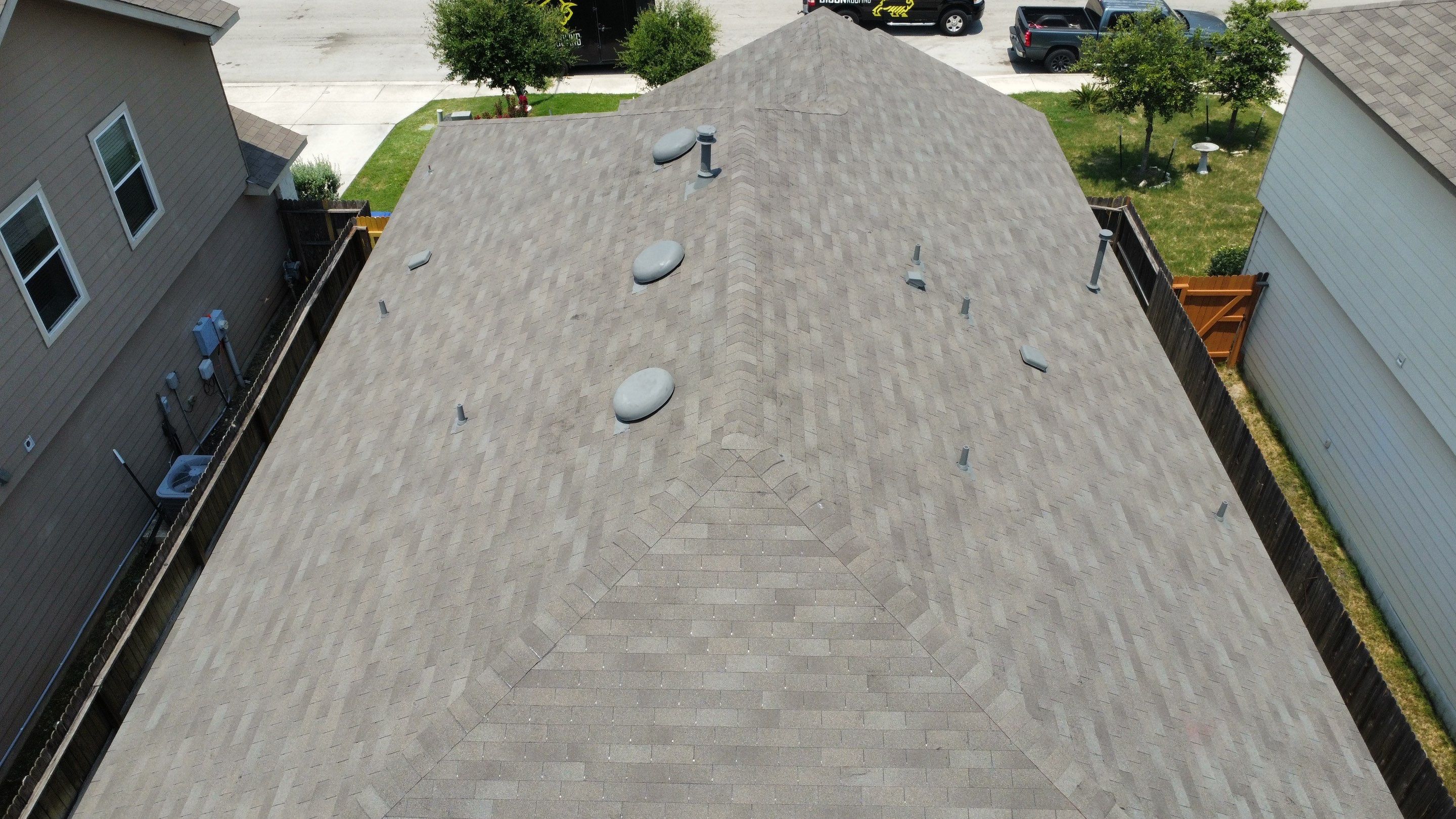 San Antonio Roof Project by Bison Roofing  