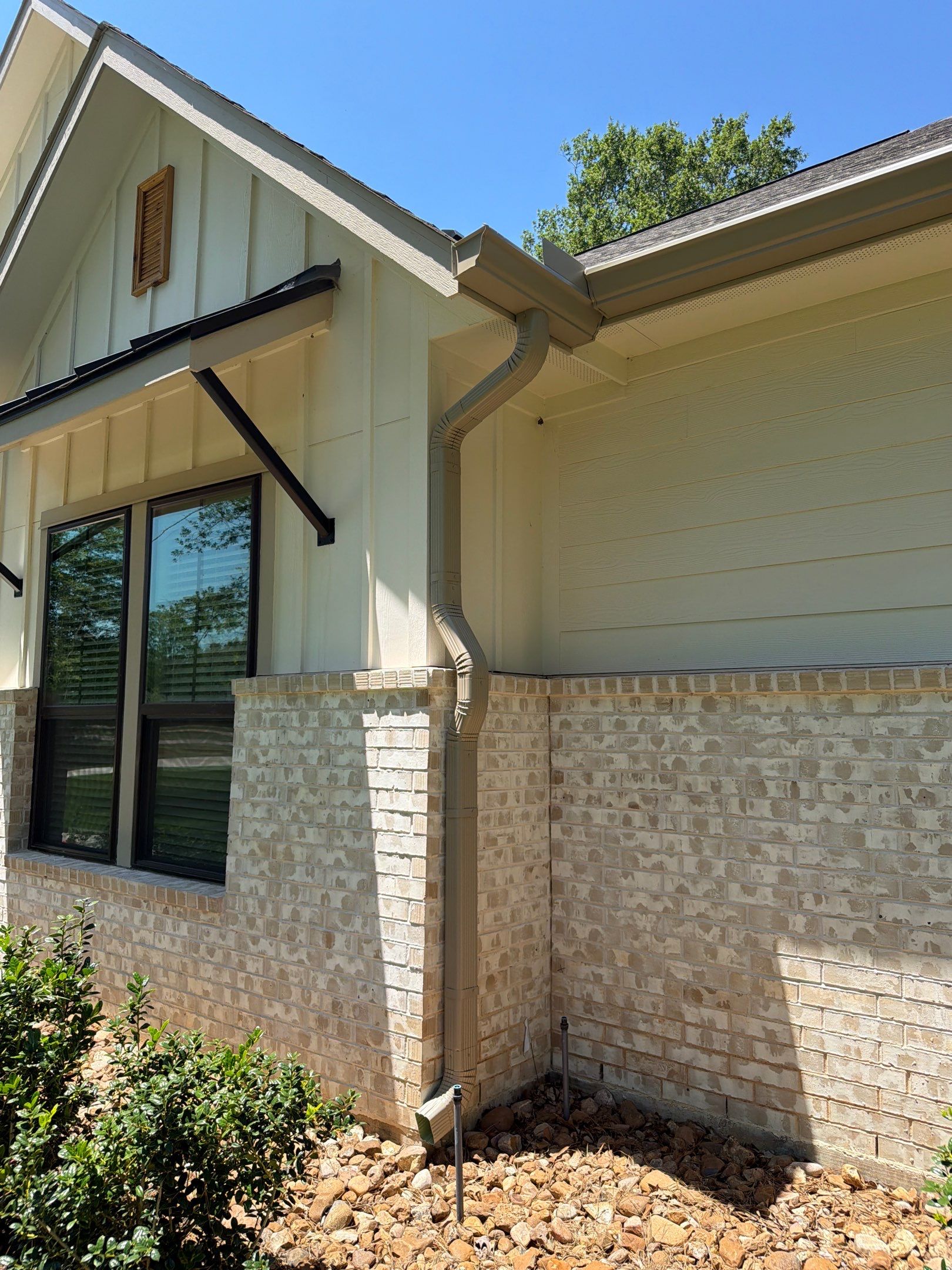 New Gutters in Montgomery by Abbott Roofing Company