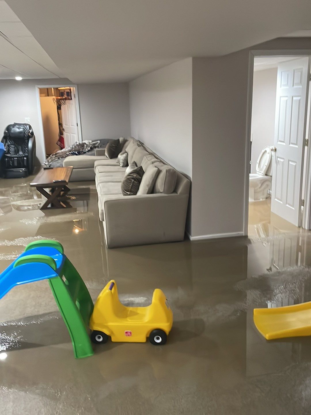 Project in Troy by EzDry Water Mitigation & Property Restoration