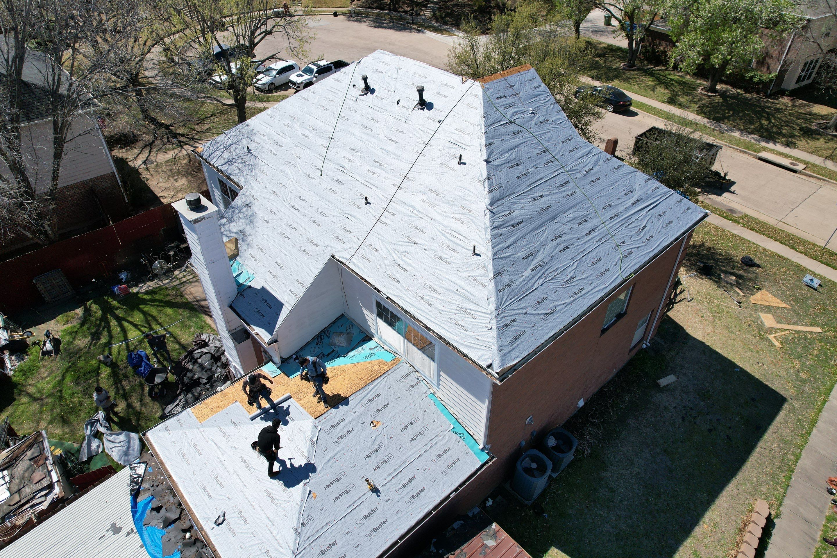 Project in Carrollton by Zeus Exteriors