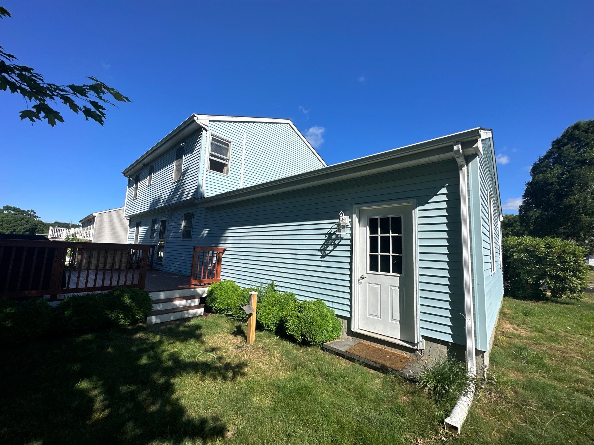 Siding Installation using CertainTeed Monogram Vinyl Siding - D4 - Desert Tan by A Plus Exterior