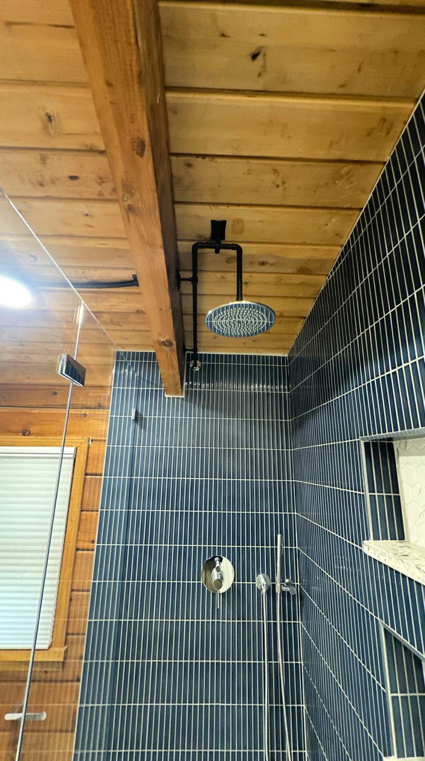Brandt Double Bathroom Remodels by Integrity Tile and Home LLC