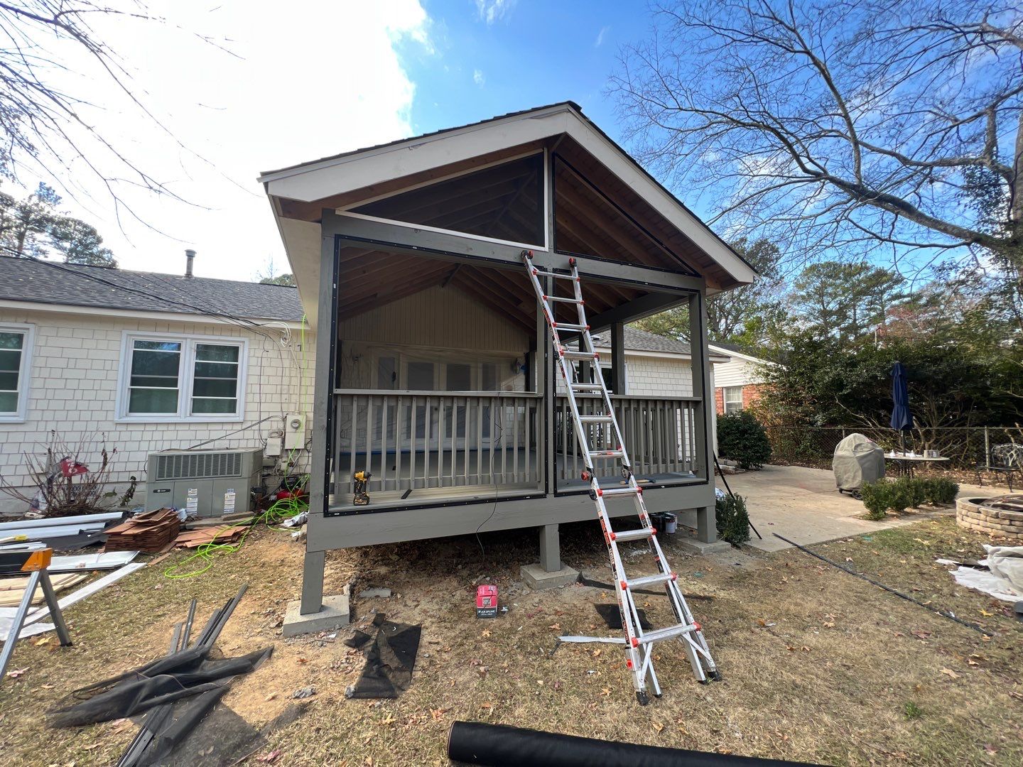 Crestline - Porch by Pillar and Pine