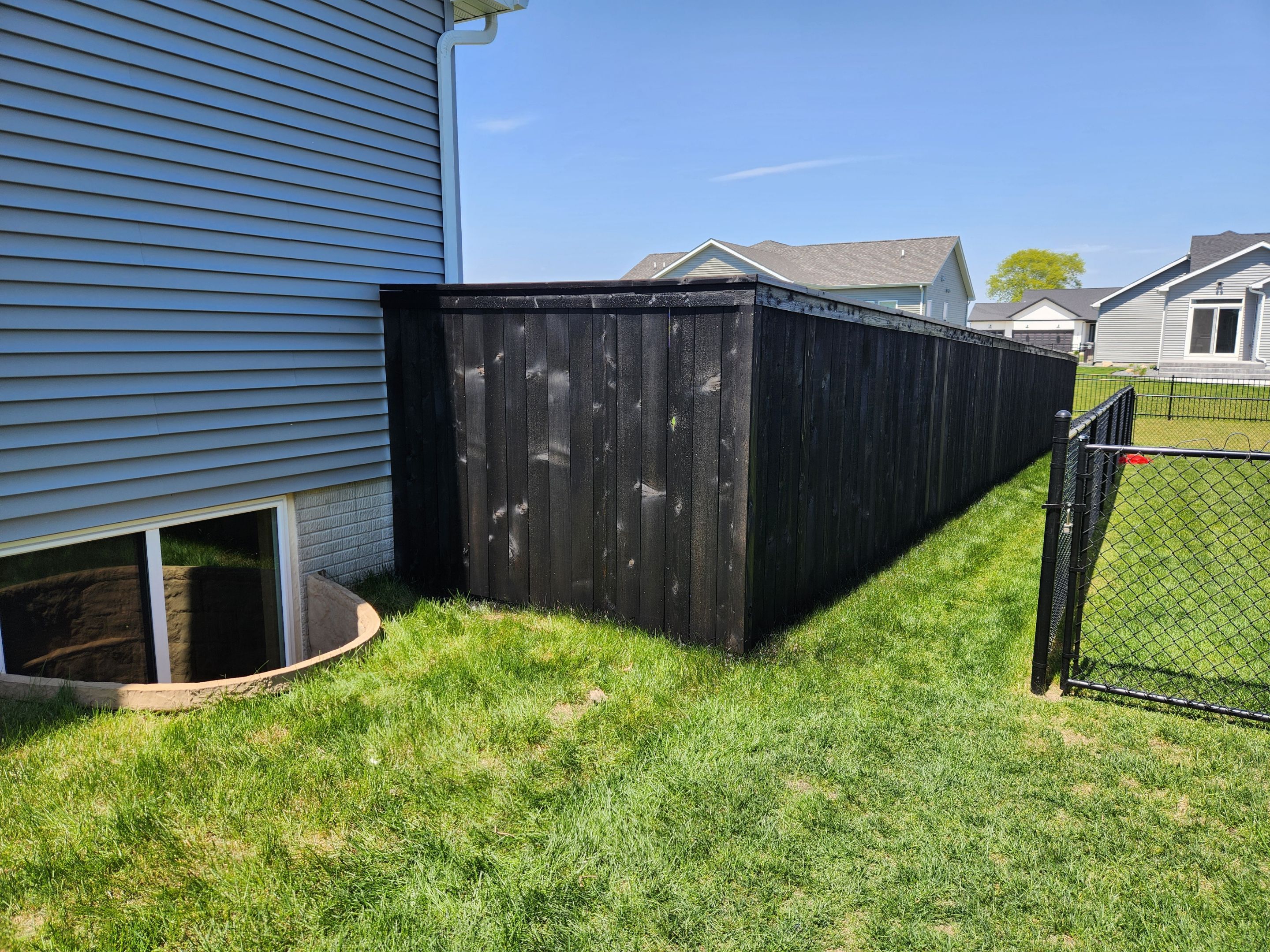 Project in Cedar Falls by Perfect Picket Fence and Stain