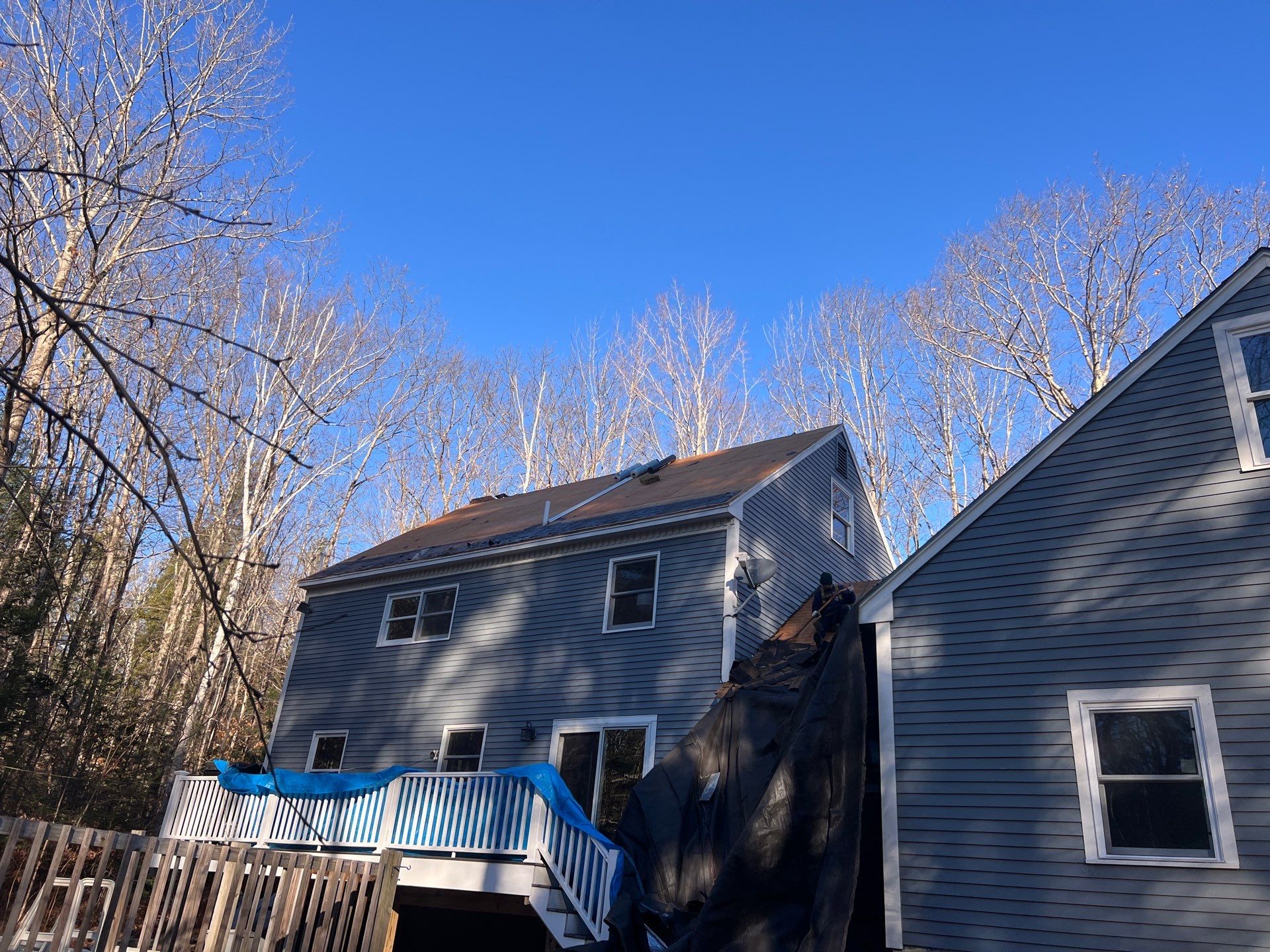 Deerfield, NH Roof Install by Tall pine roofing