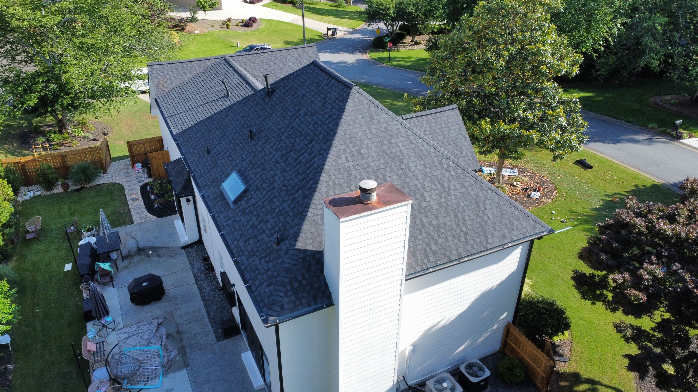 Marietta, GA Roof Replacement CertainTeed Landmark Pro Max Def Moire Black by Reset Roofing