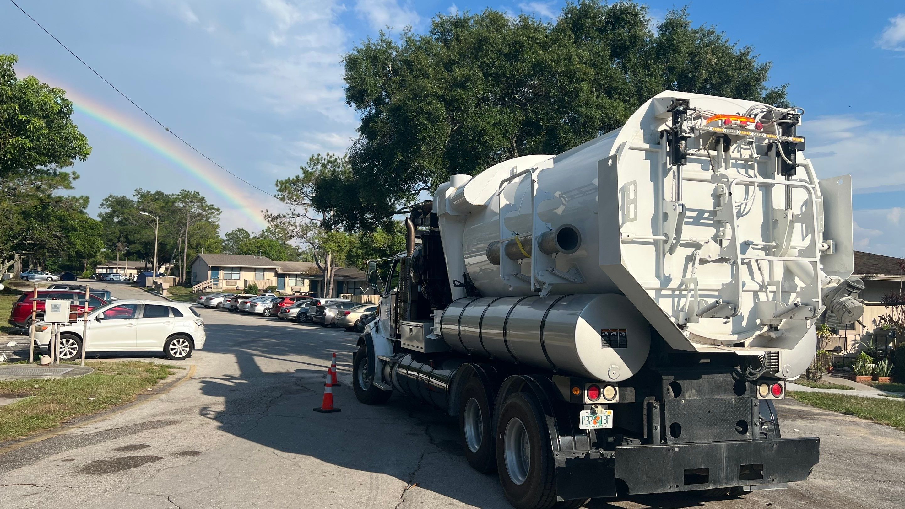 Apartment Complex Storm Water System Cleaning and Maintenance by Don Mar, Inc. Storm Water Solutions